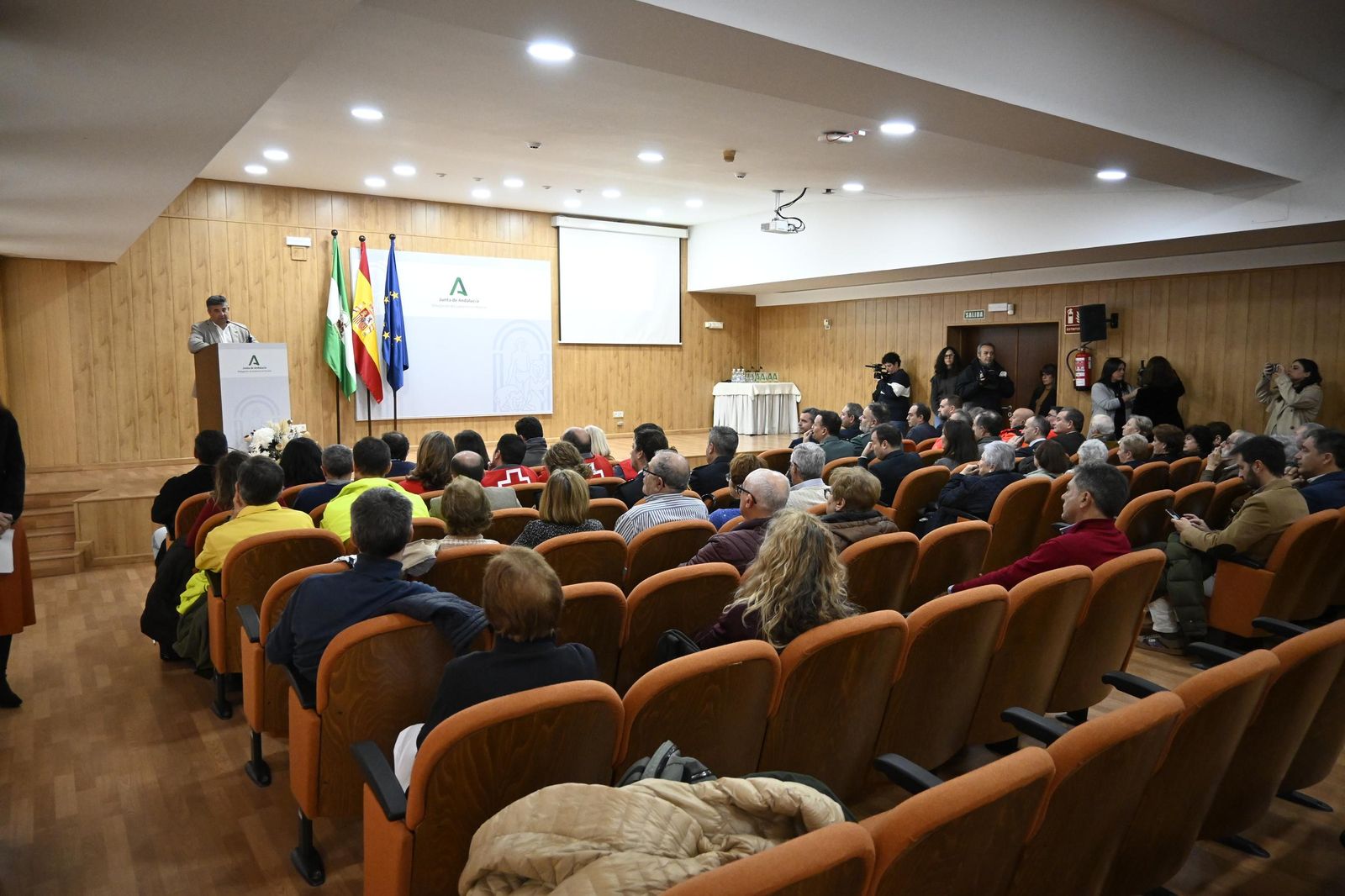 Imágenes del reconocimiento a las entidades que participaron en la emergencia de Cueva de la Mora