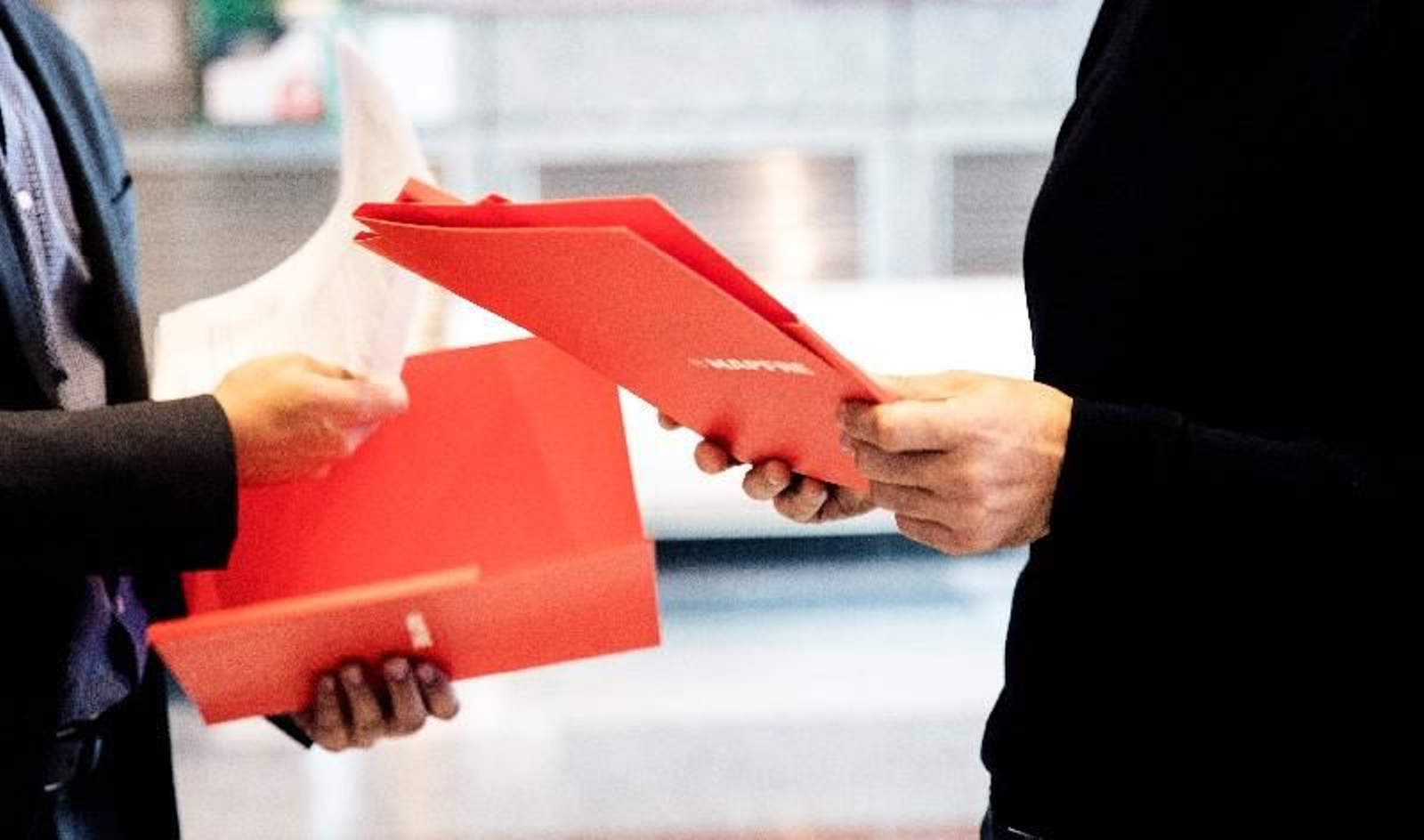 TRabajadores de Mapfre. TRabajadores de Mapfre.