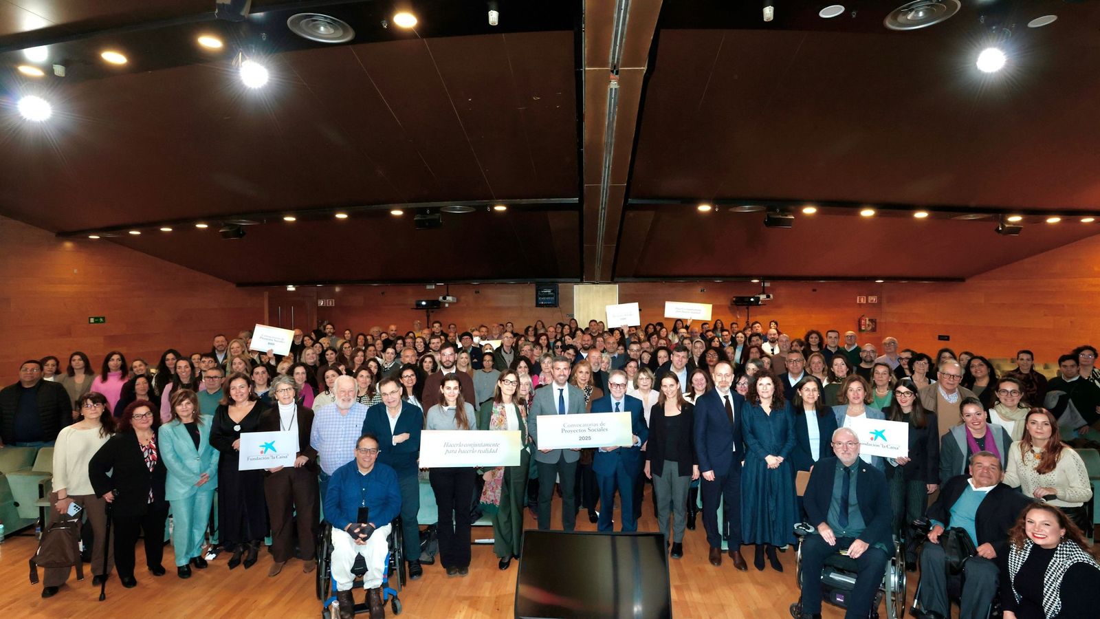 Acto de presentación de la resolución de la Convocatoria de Proyectos Sociales Andalucía 2025 en Granada.