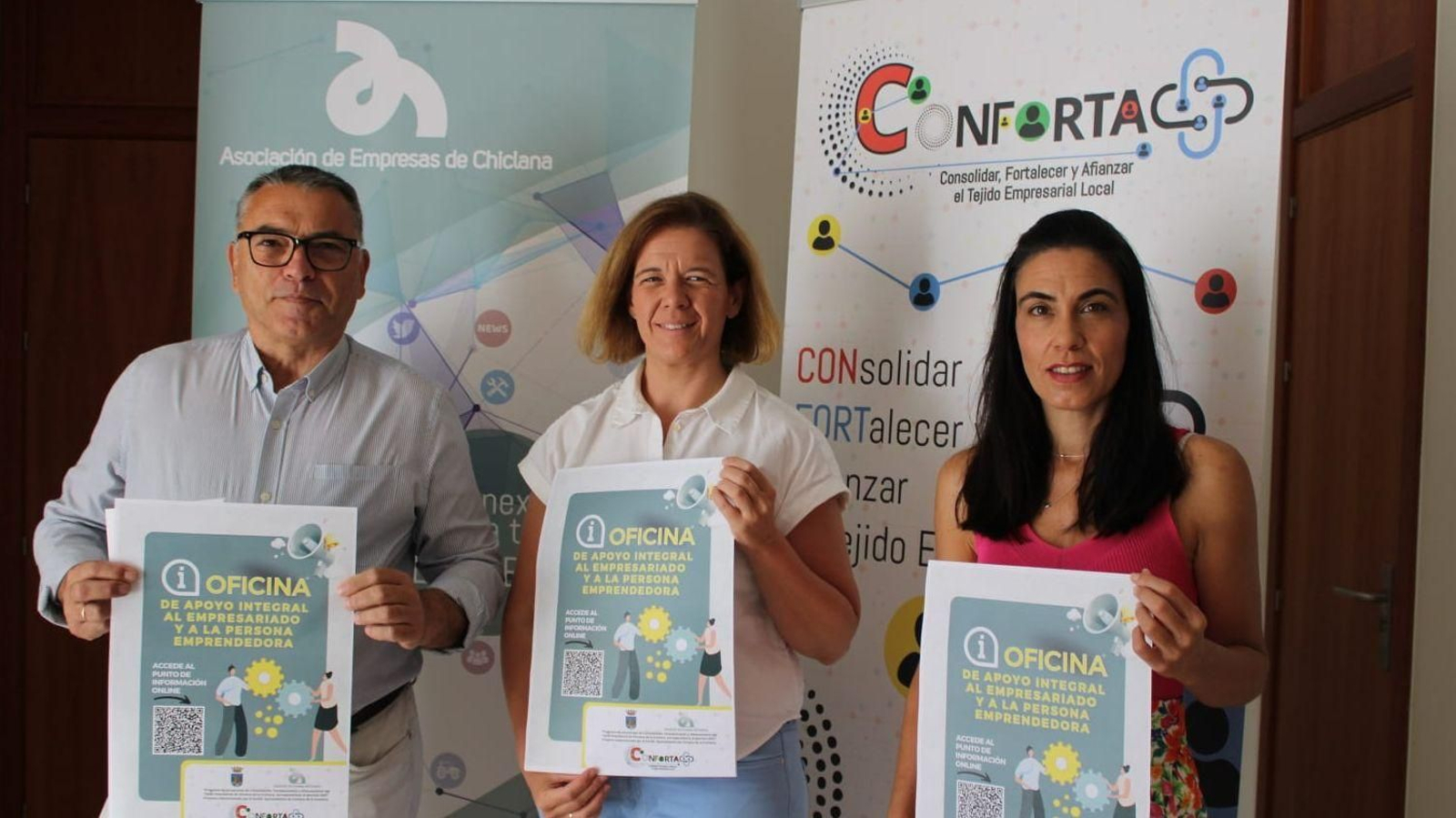Participantes en la presentación de esta iniciativa.