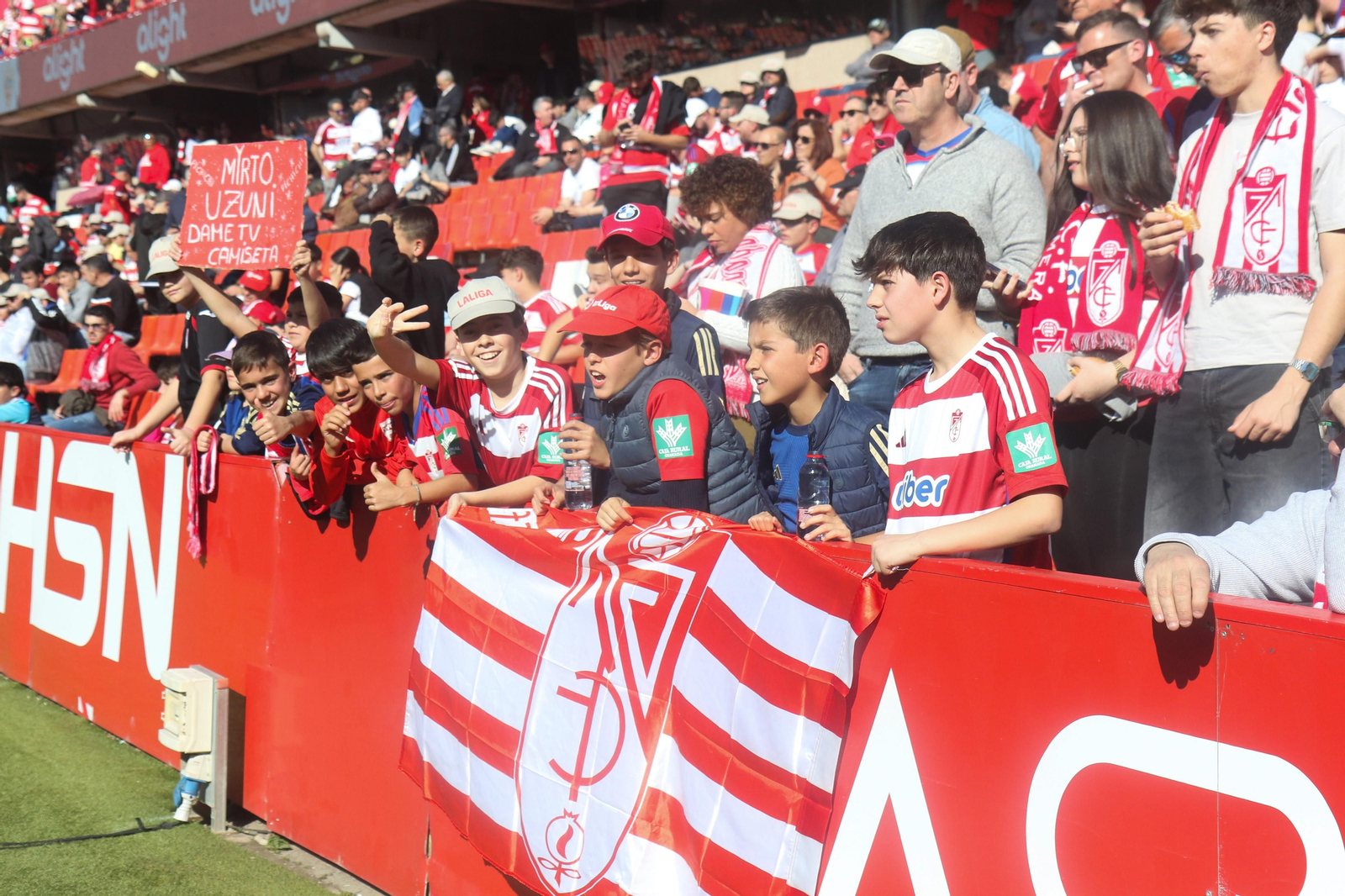 Encuéntrate en la grada de Los Cármenes en el Granada - Almería