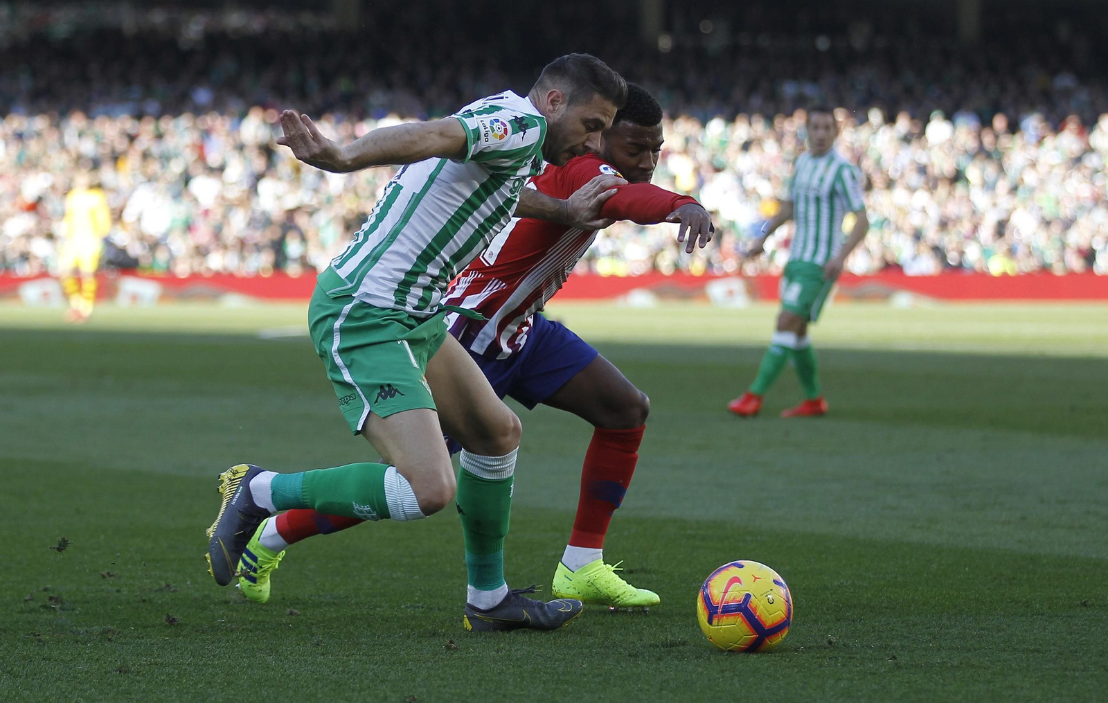 El Betis-Atlético de Madrid, en imágenes