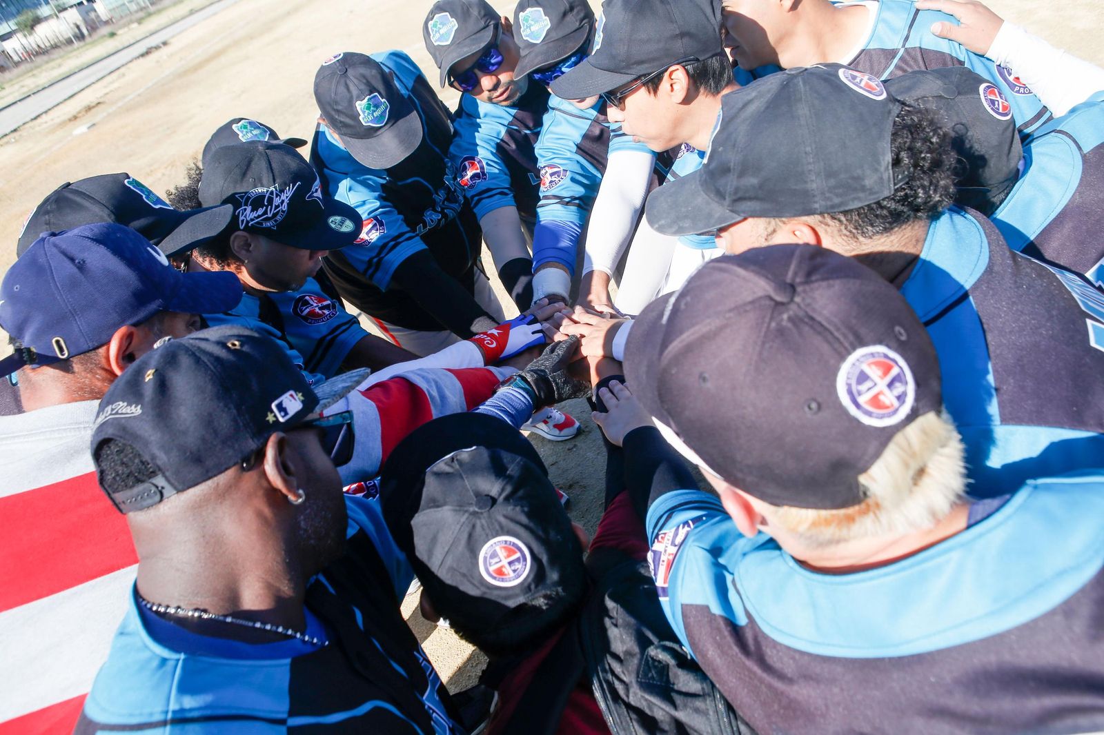 Las fotos del equipo de béisbol Los Ángeles de La Línea