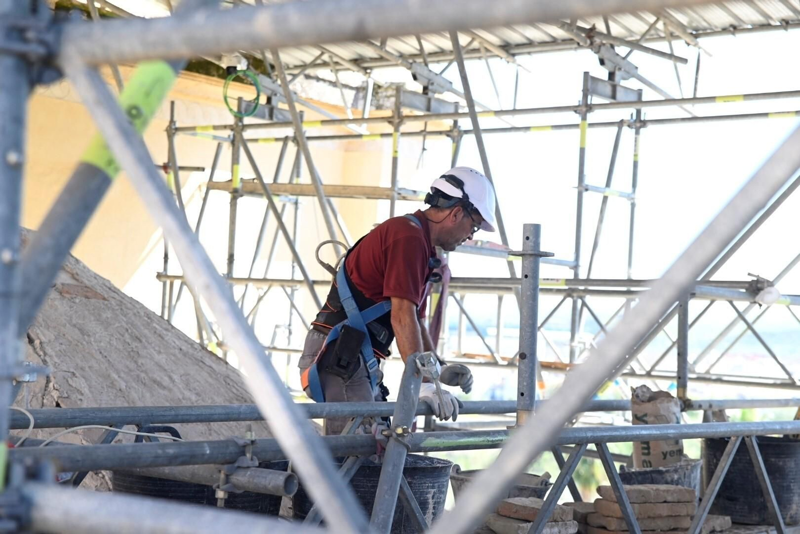 Las obras en la Maqsura de la Mezquita-Catedral, en imágenes