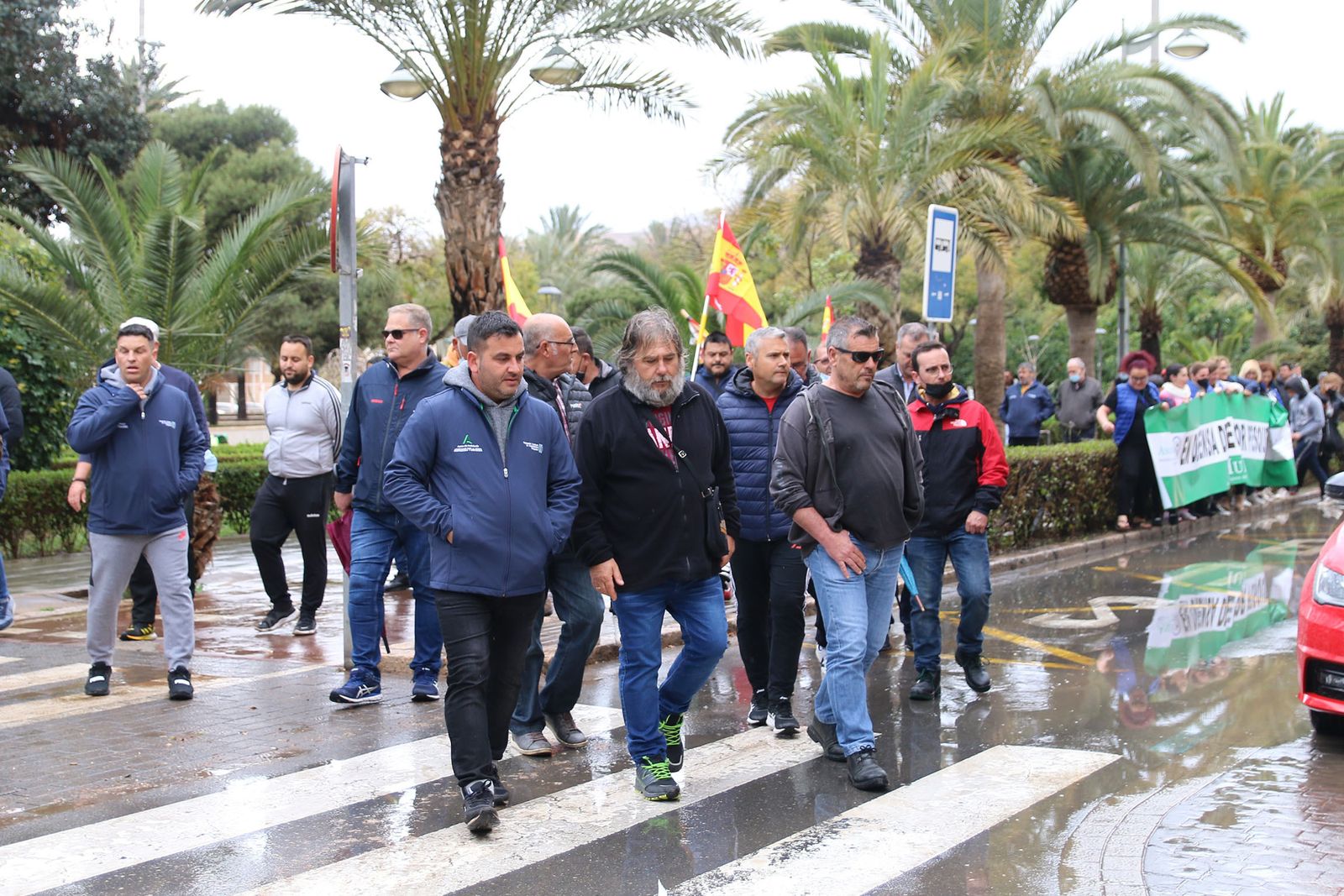 Fotogalería manifestación del sector pesquero