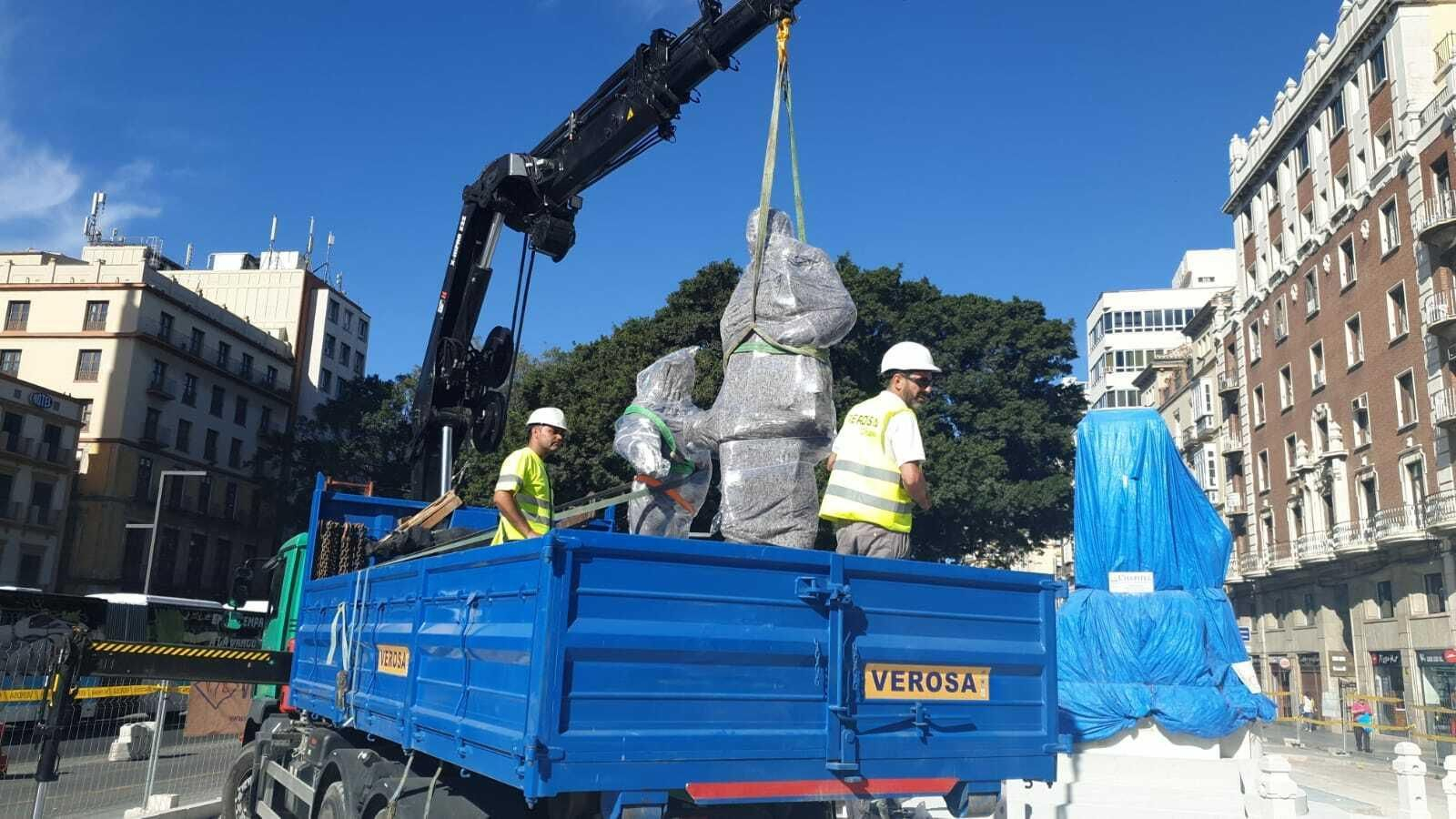 Las fotos del regreso del Marqués de Larios a la Alameda