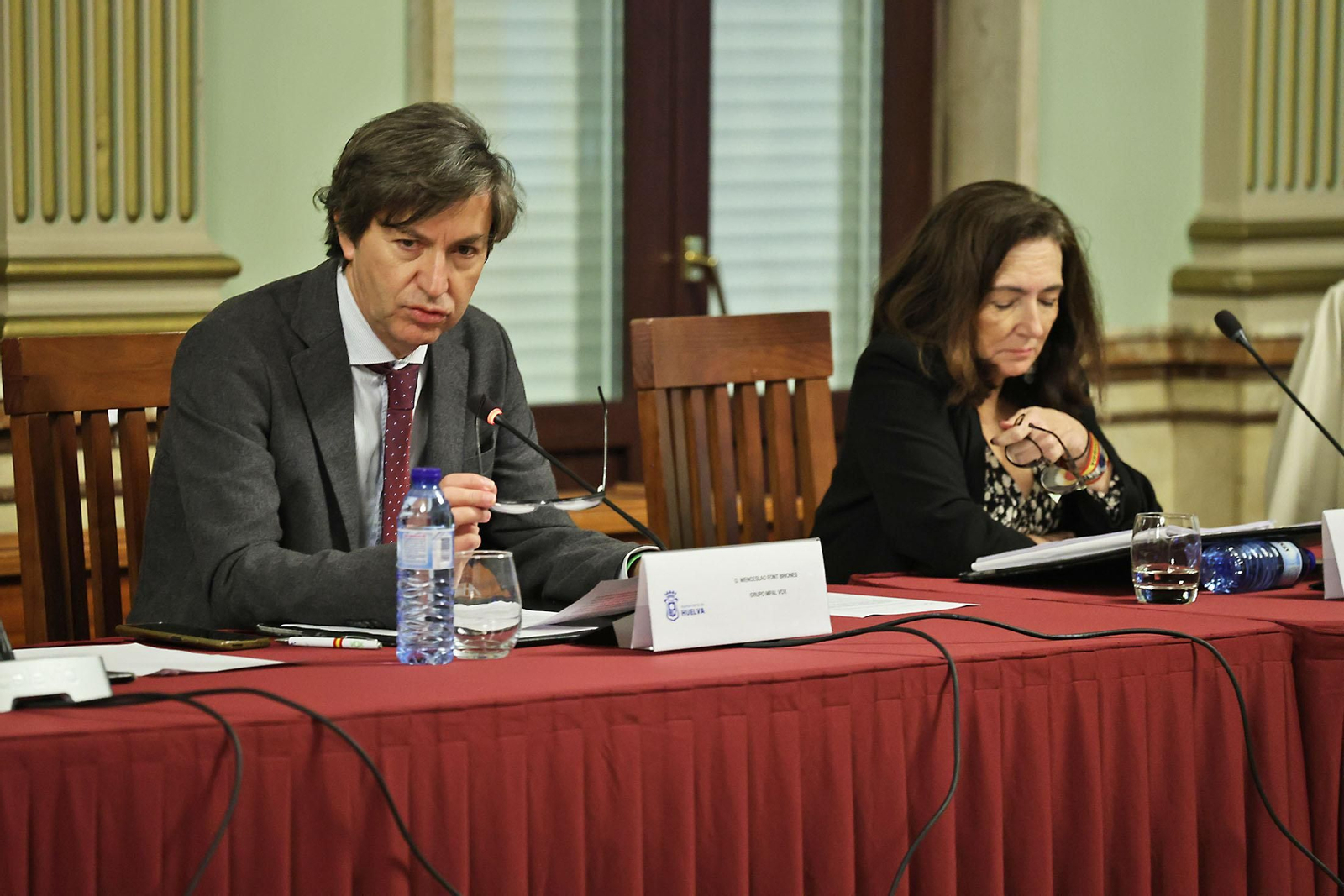 Imágenes del Pleno extraordinario en el Ayuntamiento de Huelva sobre el Presupuesto y el PGOM