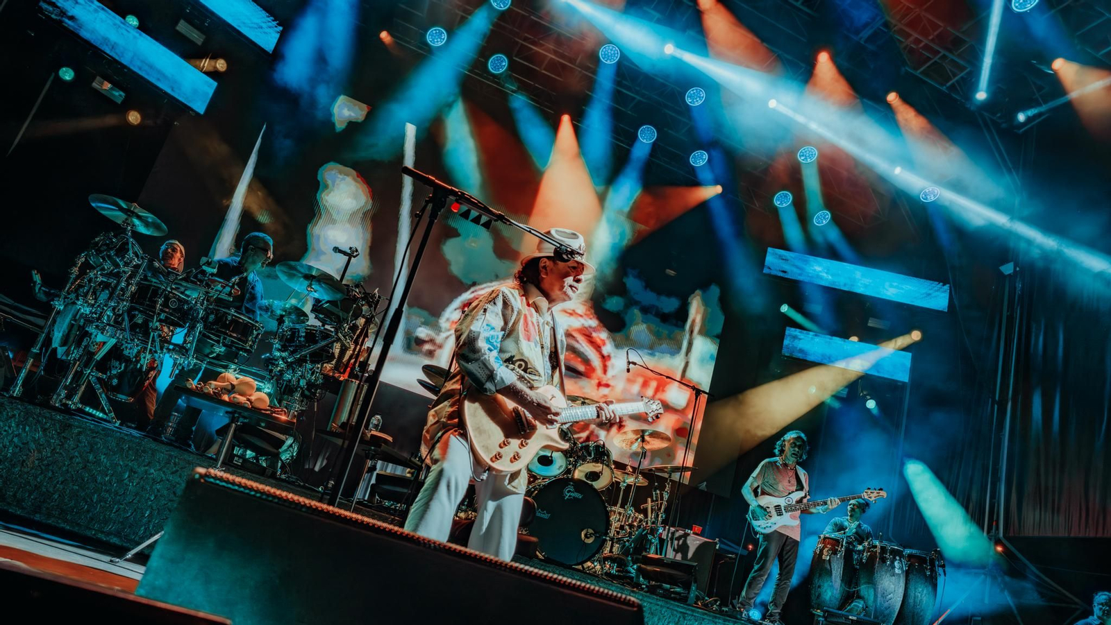 Las imágenes del concierto de Carlos Santana en Tío Pepe Festival en Jerez