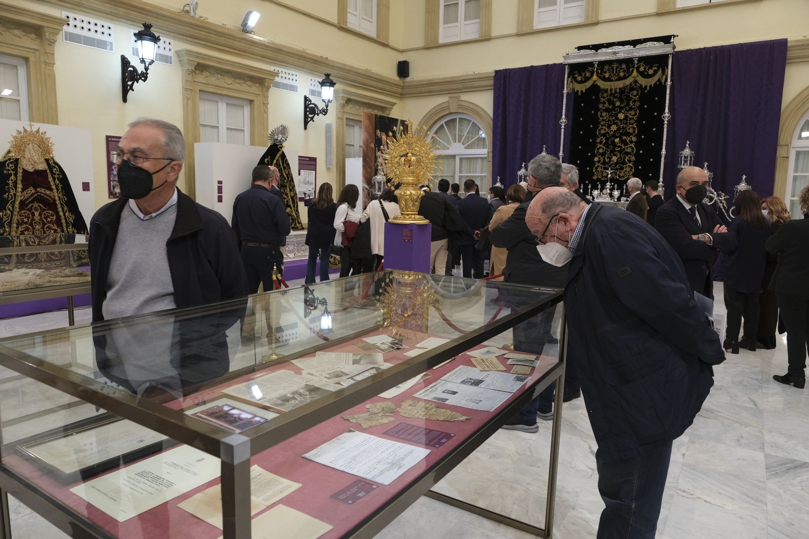 Imágenes exposición Cofradía del Silencio. Diputación de Almería