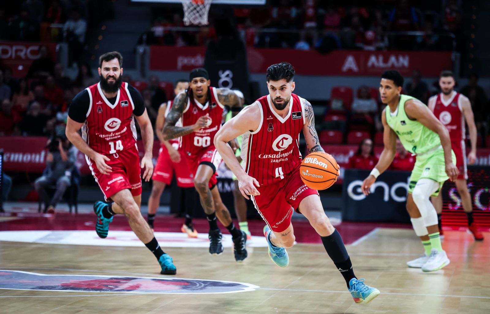 Casademont Zaragoza-Unicaja, en fotos