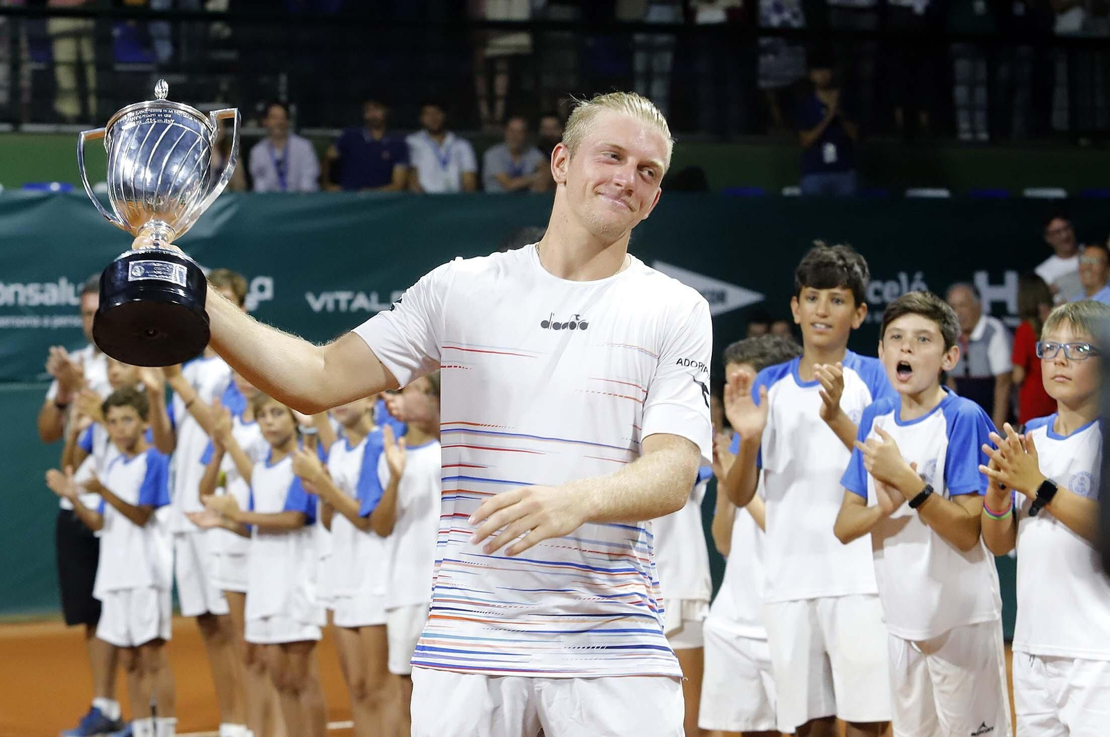 Imágenes de la final de la 97 Copa del Rey de Tenis entre Carlos Alcaraz y Davidovich