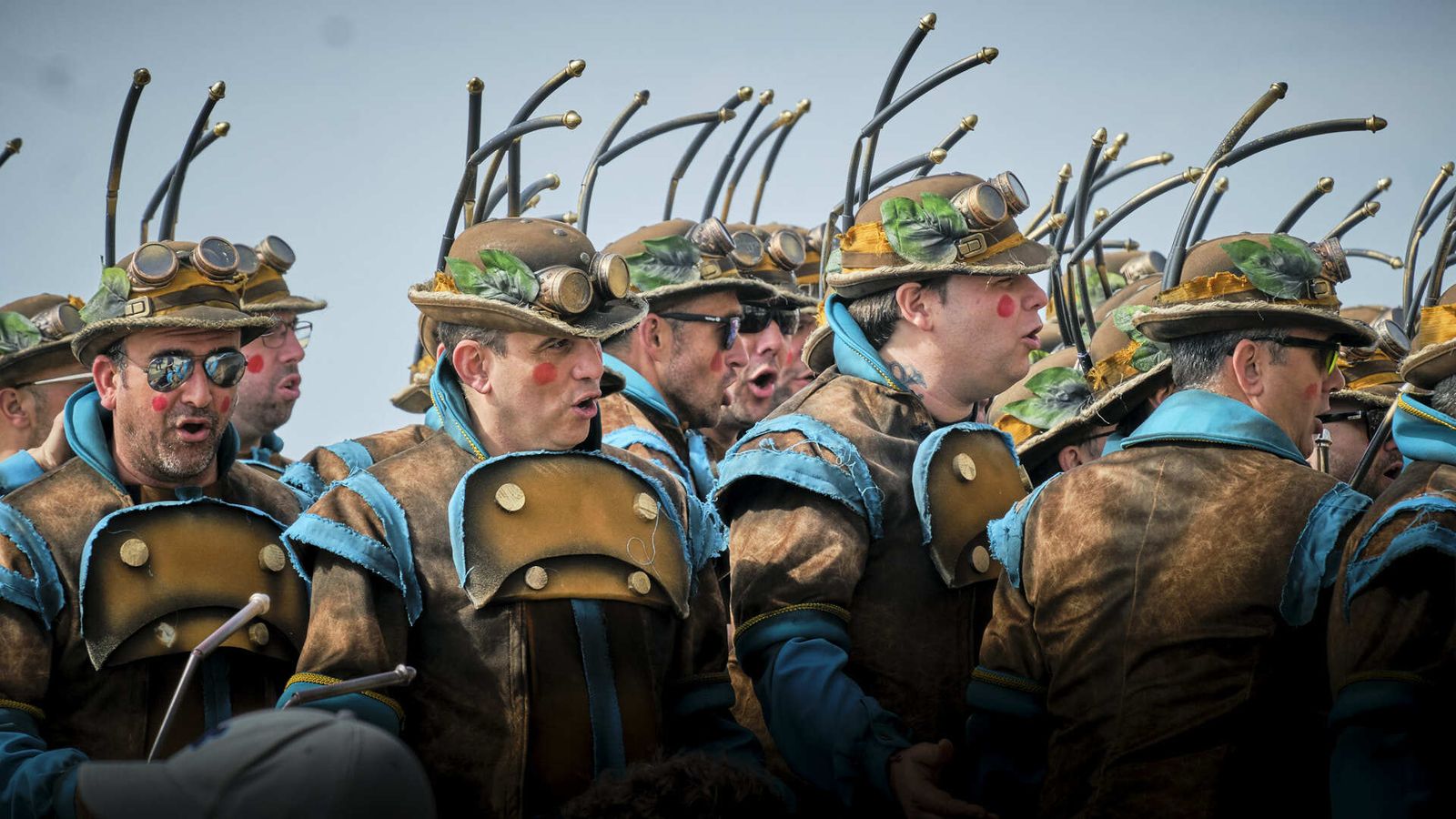 Batalla de Coplas en el Paseo Marítimo de Cádiz