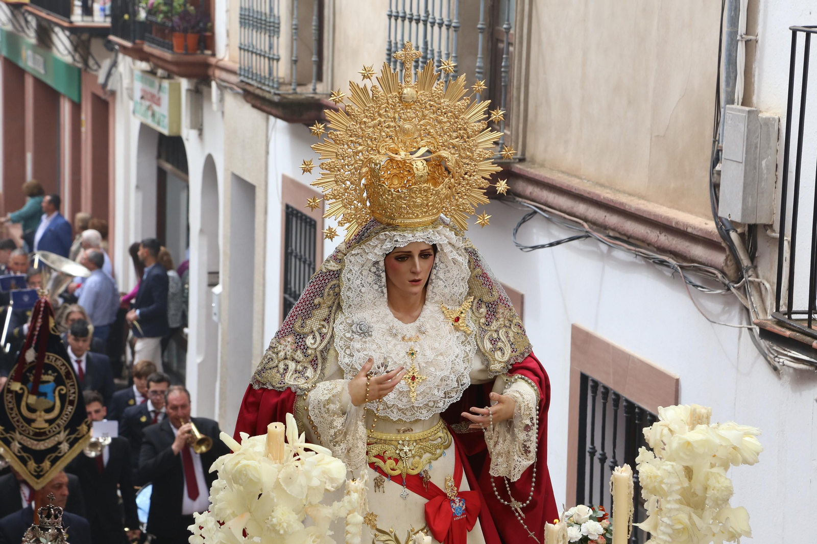La procesión de la Borriquita de Montoro, en imágenes