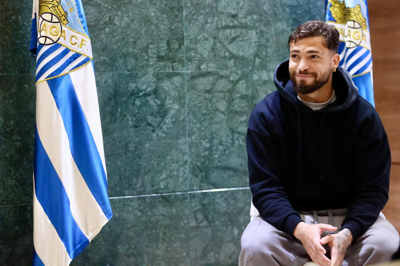 Las fotos de Dani Sánchez, jugador del Málaga CF