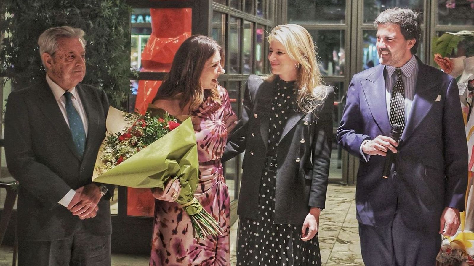 La empresaria Raquel Revuelta, una de las distinguidas.