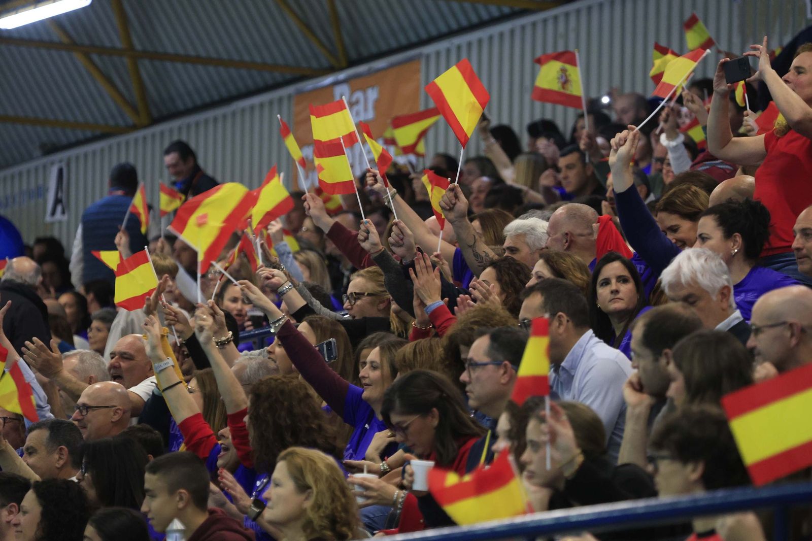Búscate en el Juan Carlos Mateo de Algeciras durante el España-Austria del preeuropeo  femenino