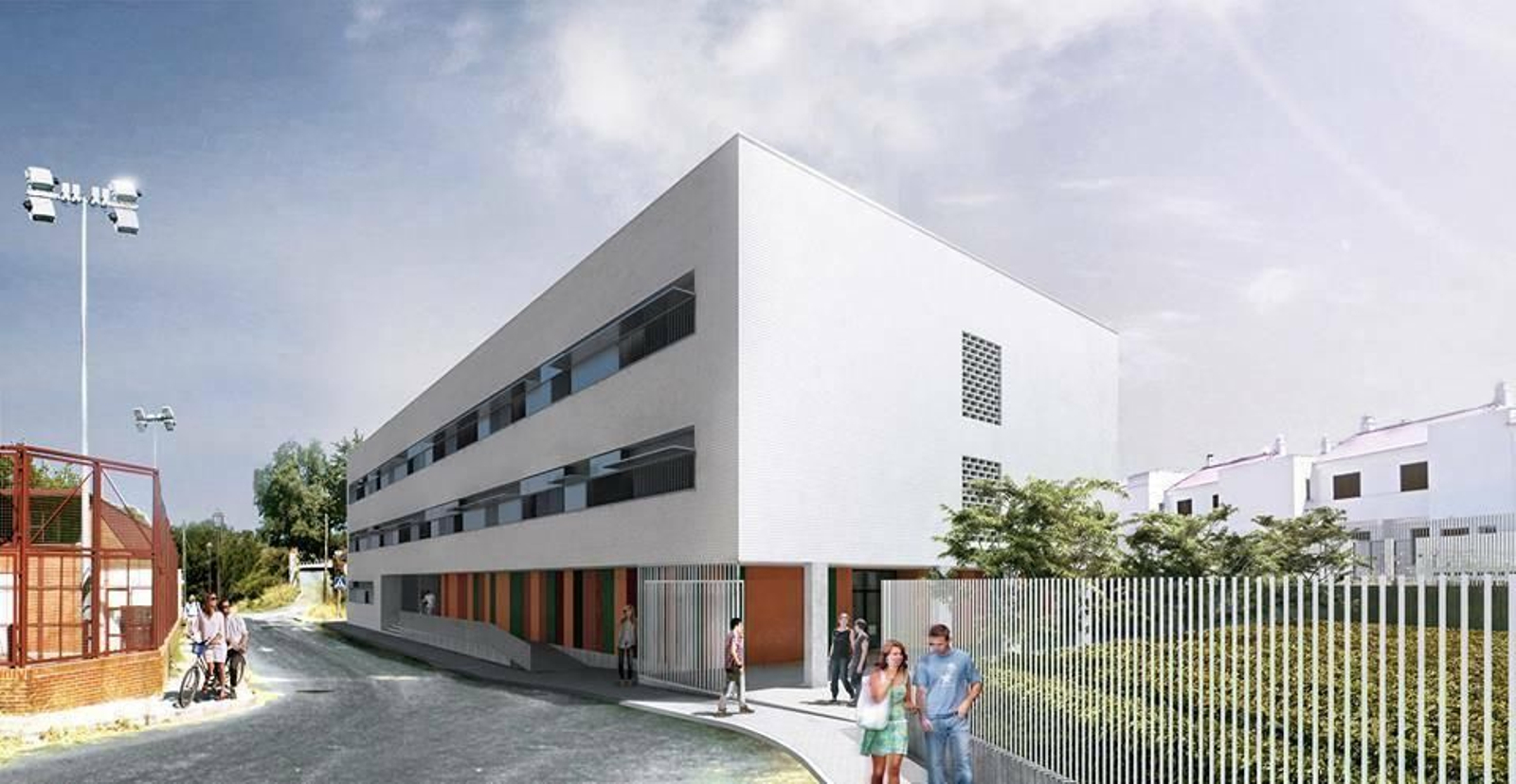 Imagen de la futura configuración del nuevo edificio.