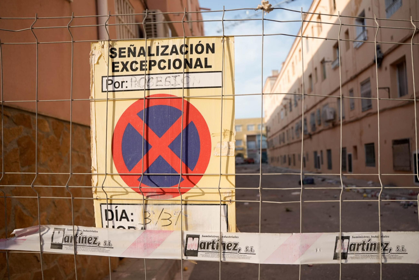 Las obras de rehabilitación en el edificio El Patio de Almería