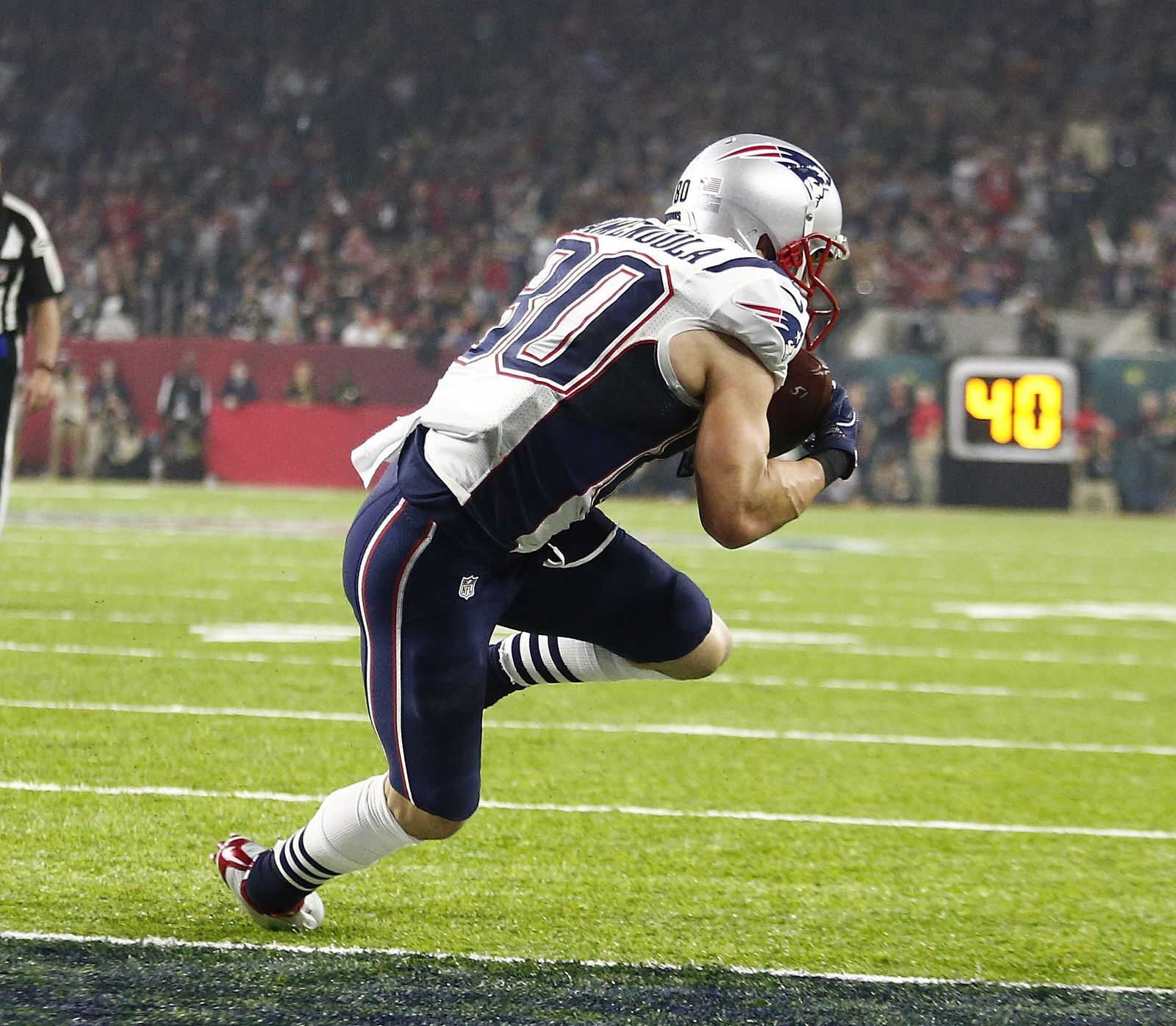 La final de la Super Bowl entre los Patriots y los Falcons