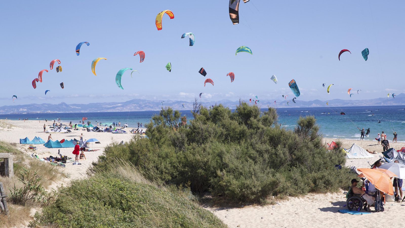 Kite en Valdevaqueros.