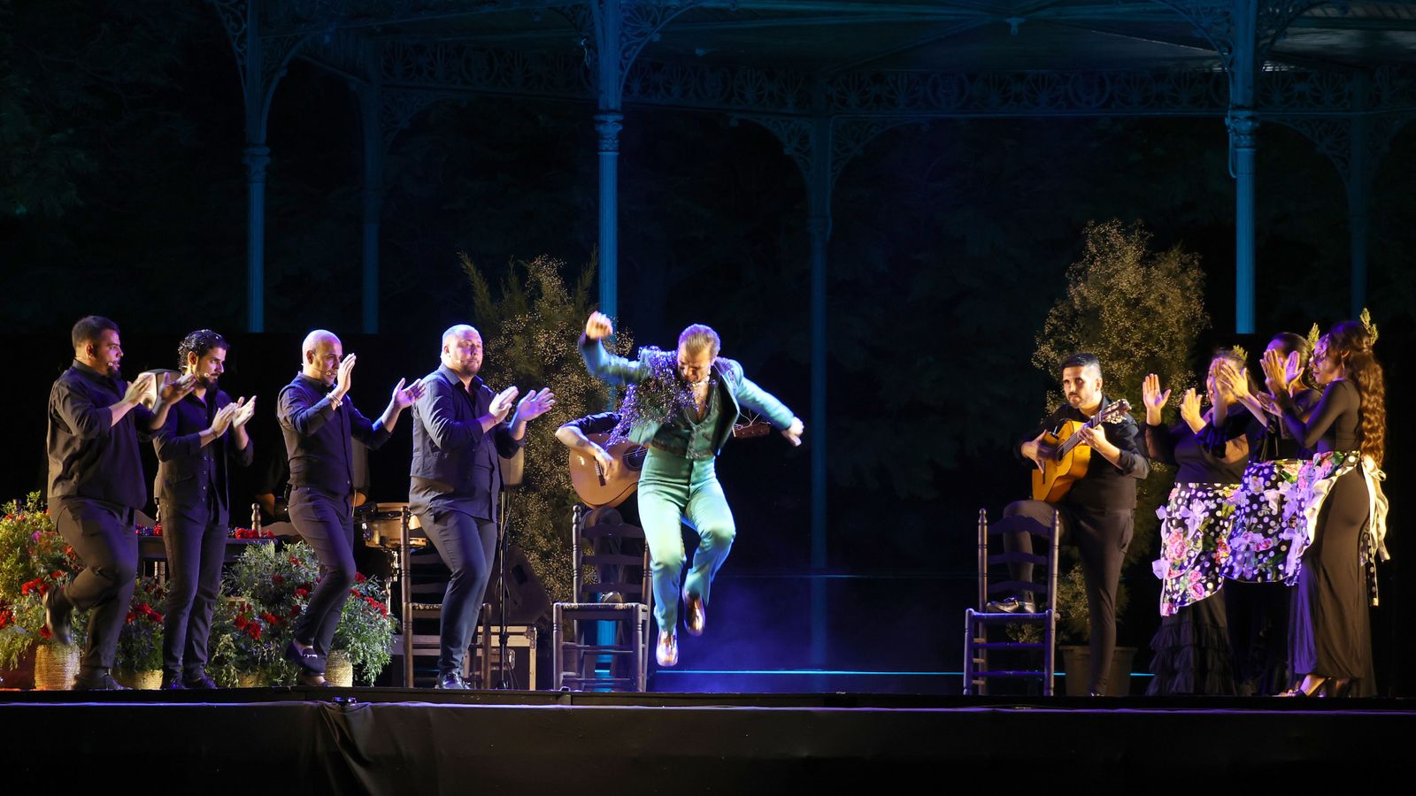 Fiesta de la Bulería Joven con Fernando Jiménez en 'Santiago, Alfa y Compás'
