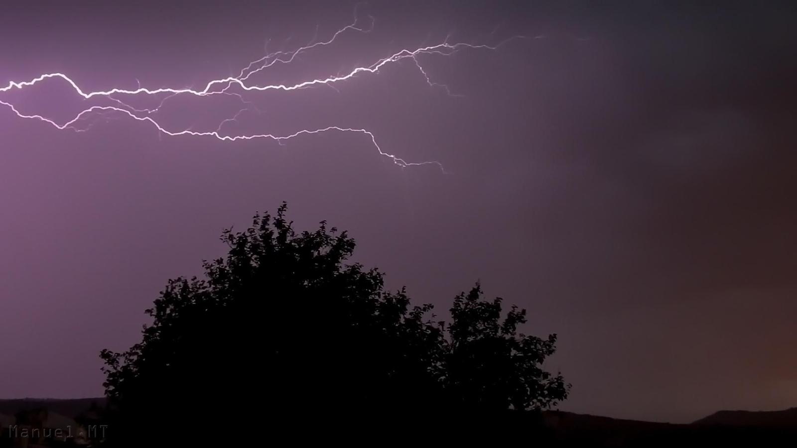 Así es el cielo de la campiña de Córdoba