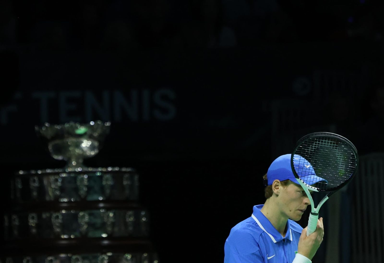 Jannik Sinner trae su show a Málaga.