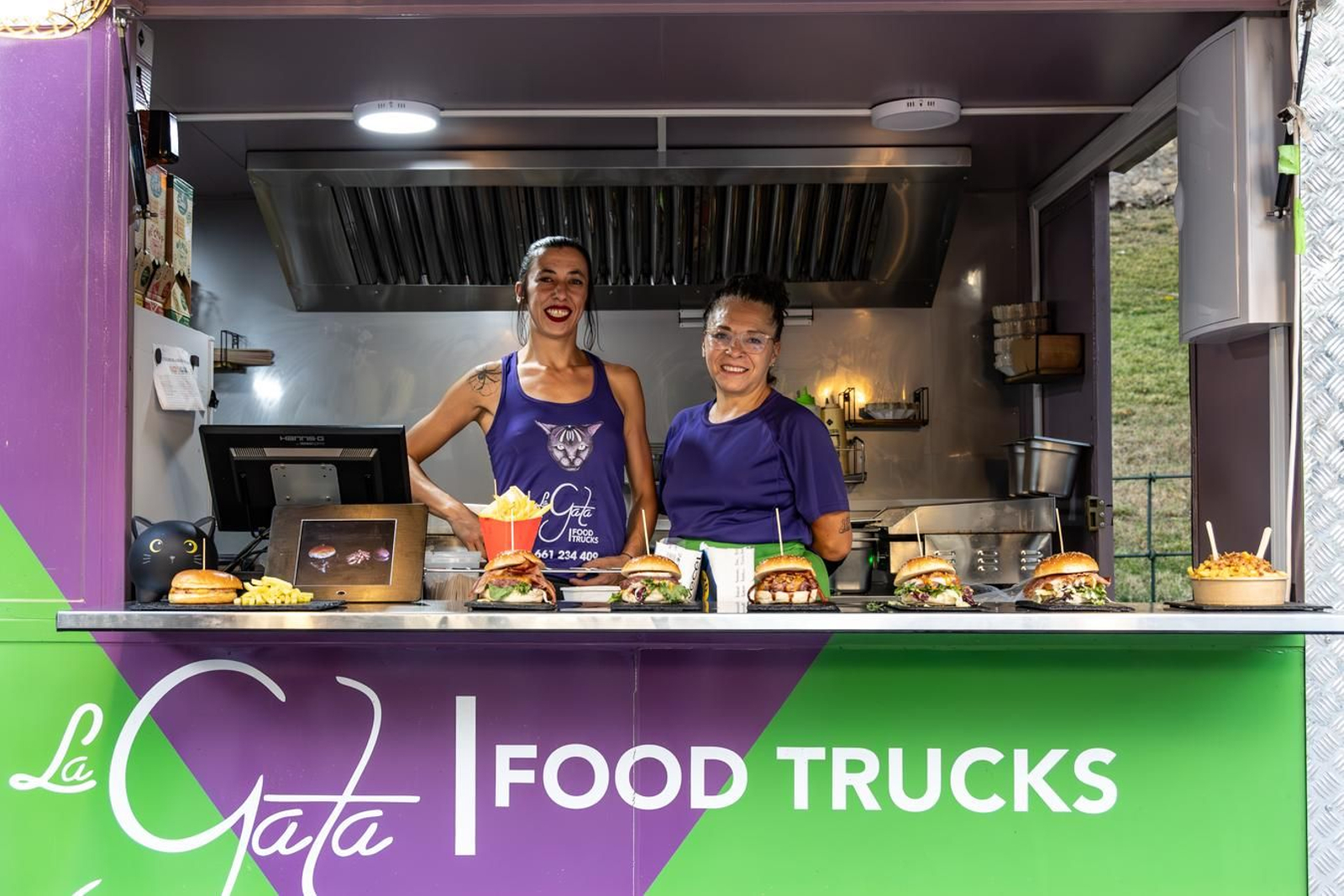El Festival Mundial de Foodtrucks, en el Paseo de las Bicicletas, en imágenes