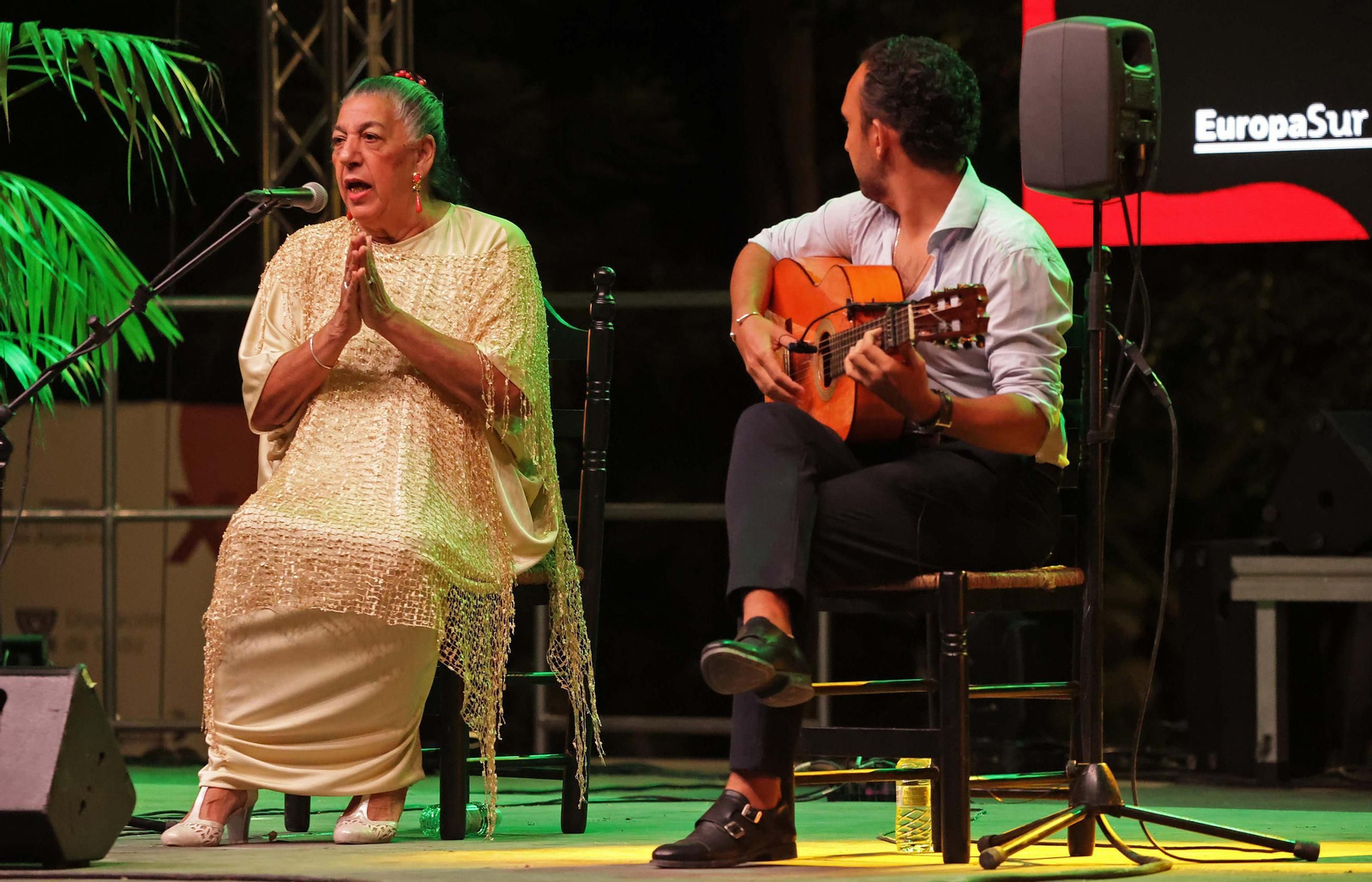 Fotos de la Fiesta por Bulería en el XI Encuentro Internacional de Guitarra Paco de Lucía en Algeciras