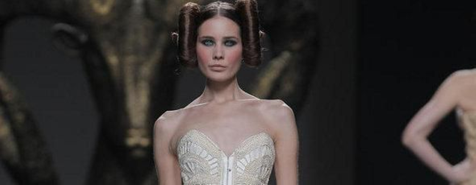 La diseñadora Maya Hansen en MB FASHION WEEK MADRID