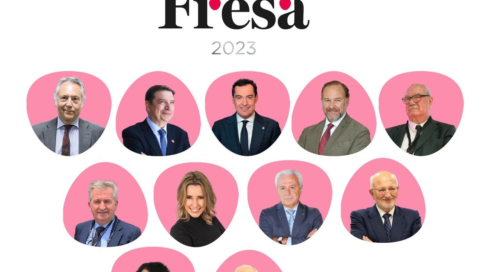 Galardonados con los Premios Fresa 2023