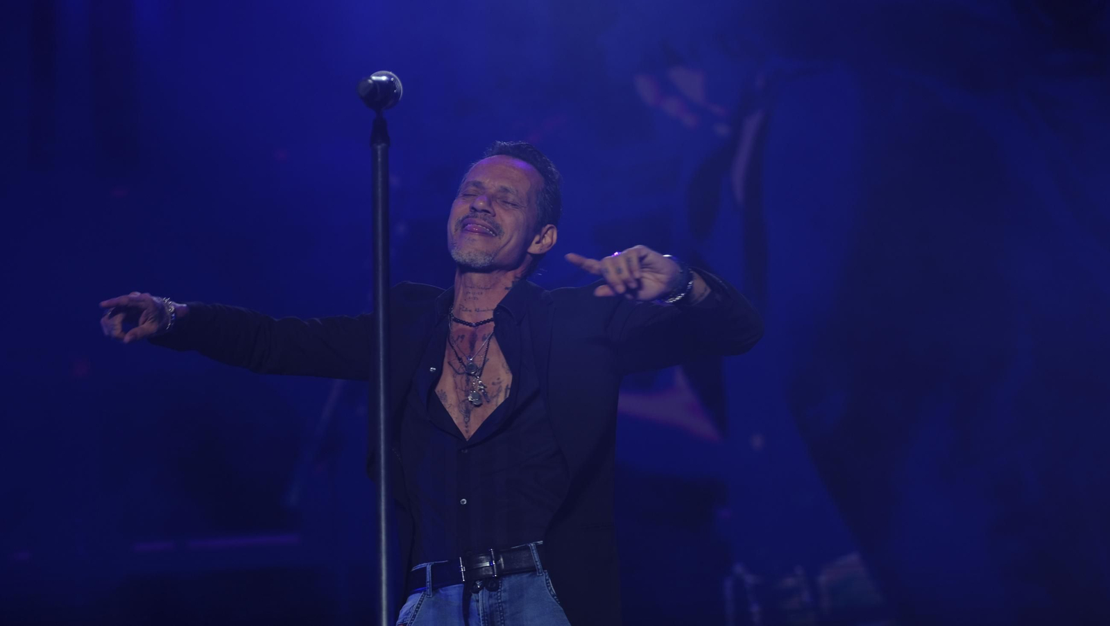 Concierto de Marc Anthony en Roquetas, en imágenes