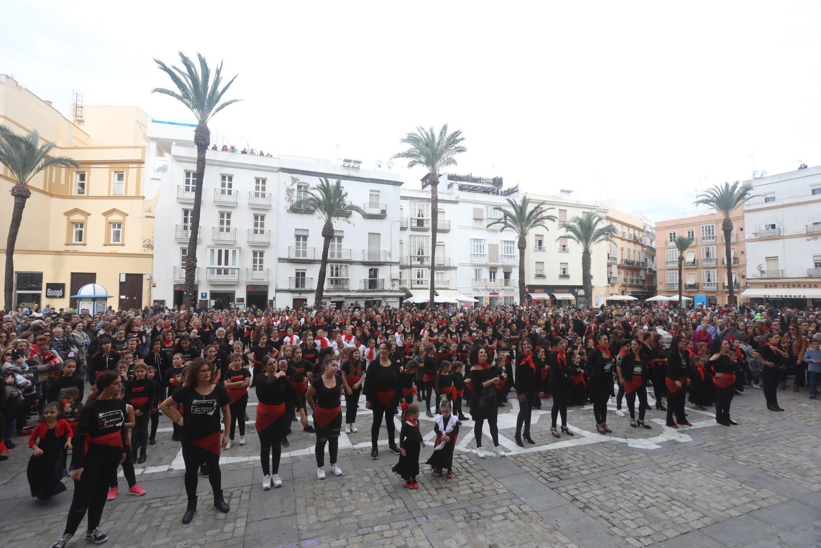 Flashmob con María Moreno y Sergio Monroy