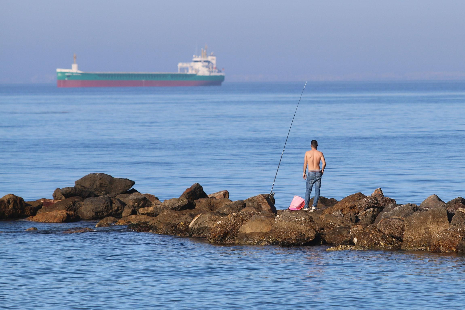 Las imágenes de la afluencia masiva de deportistas al paseo marítimo