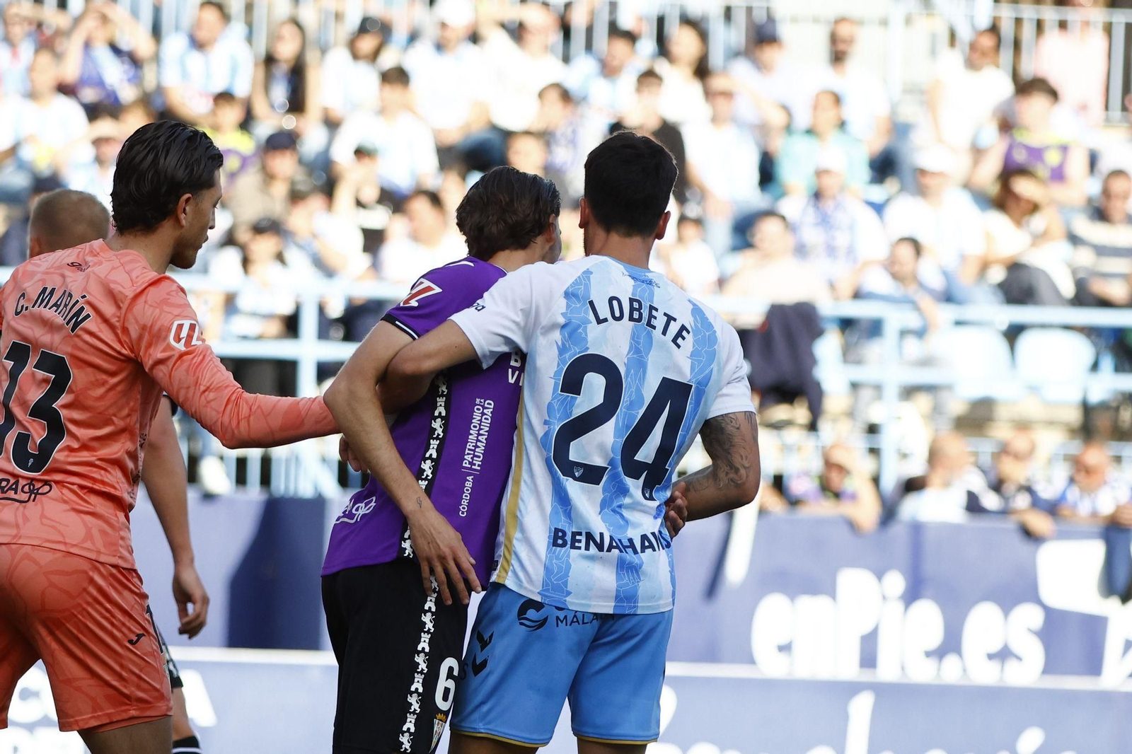 Las fotos del Málaga CF-Córdoba