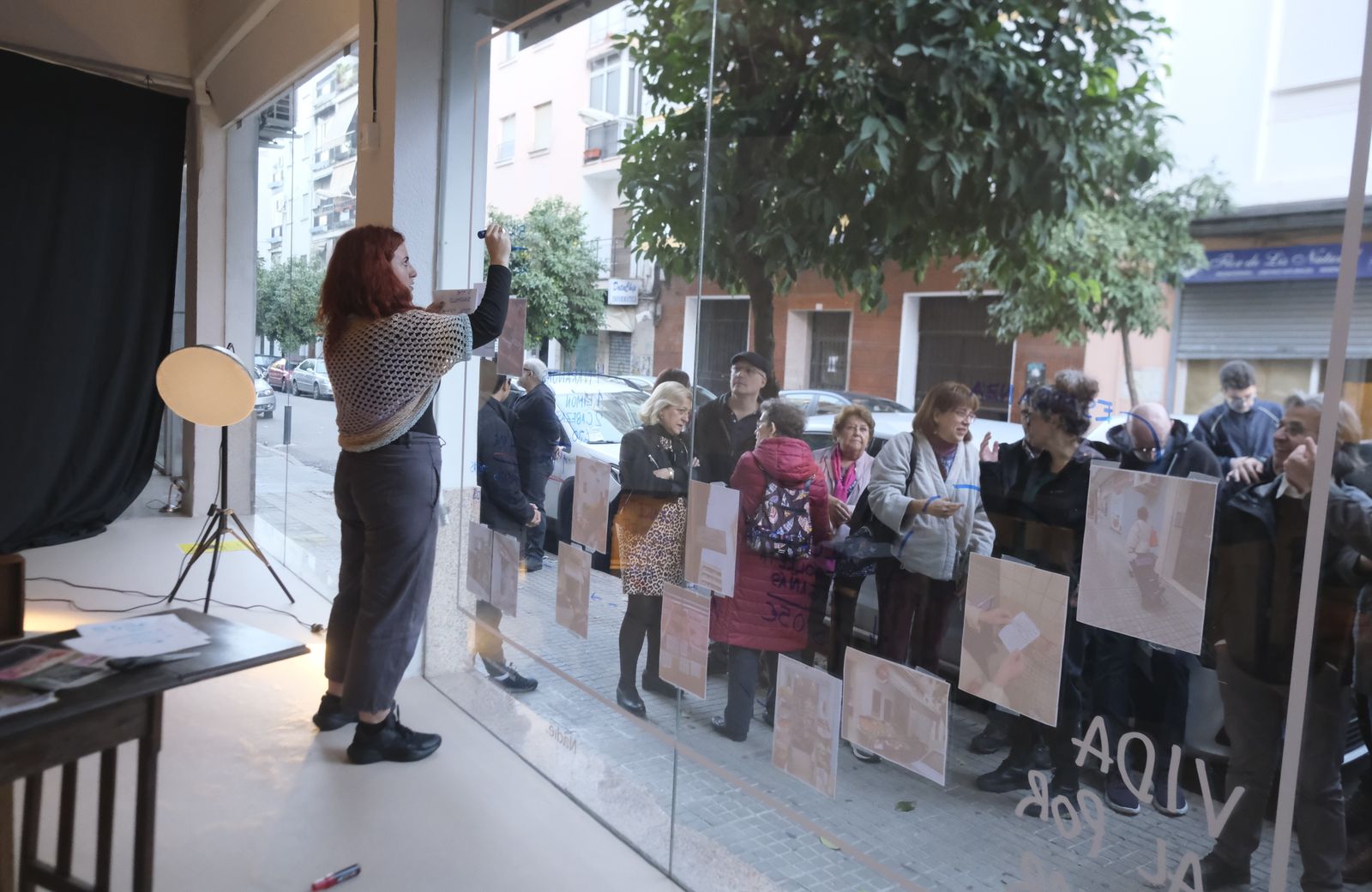 La acción 'Vida al por menor', en imágenes