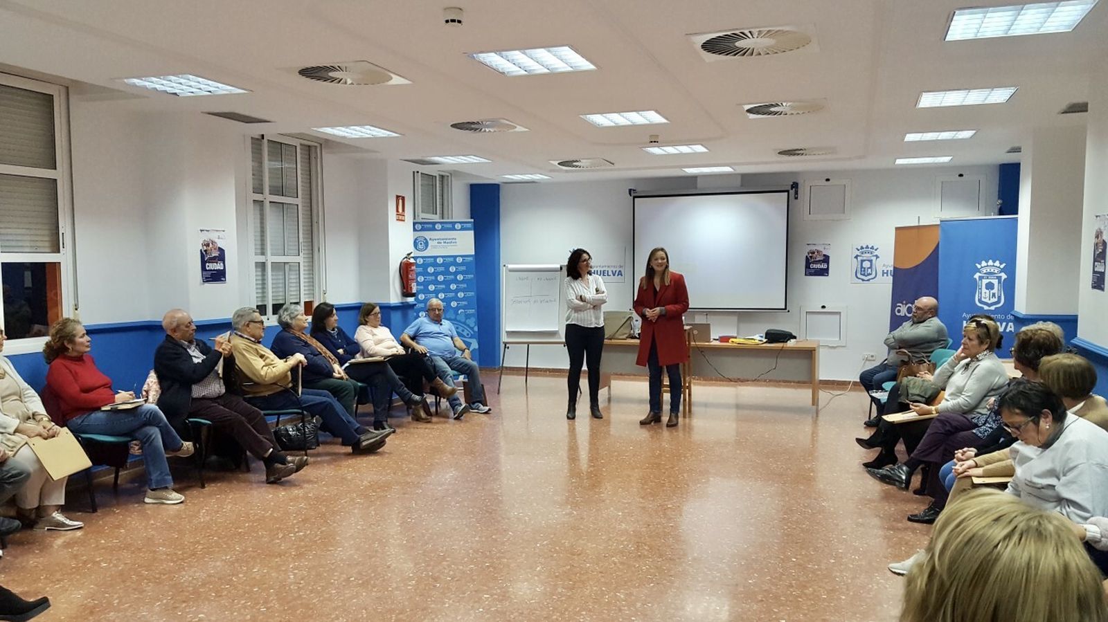 Un momento del curso de la Escuela de Participación Ciudadana.