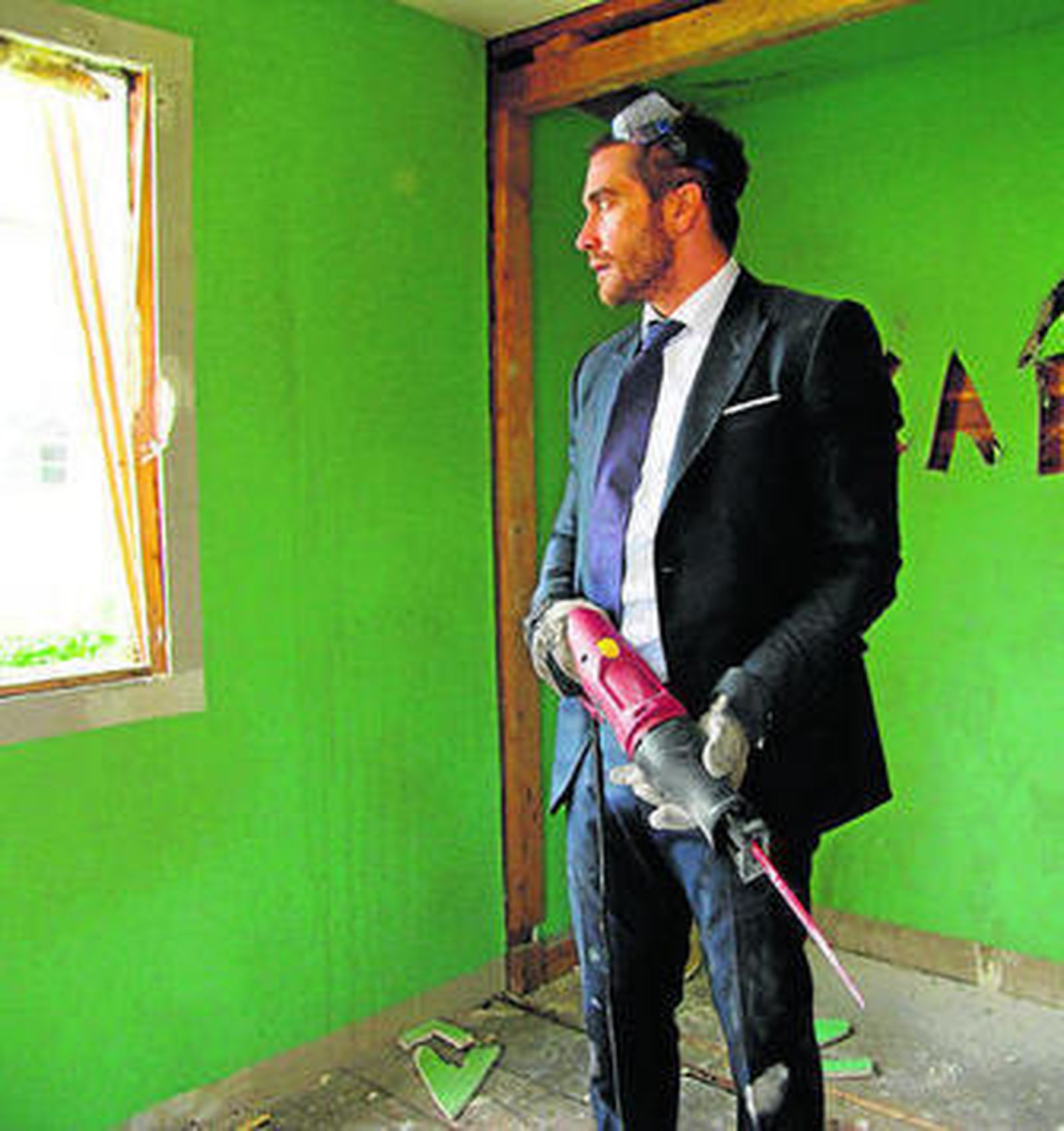 Jake Gyllenhaal, en una escena de 'Demolición'.