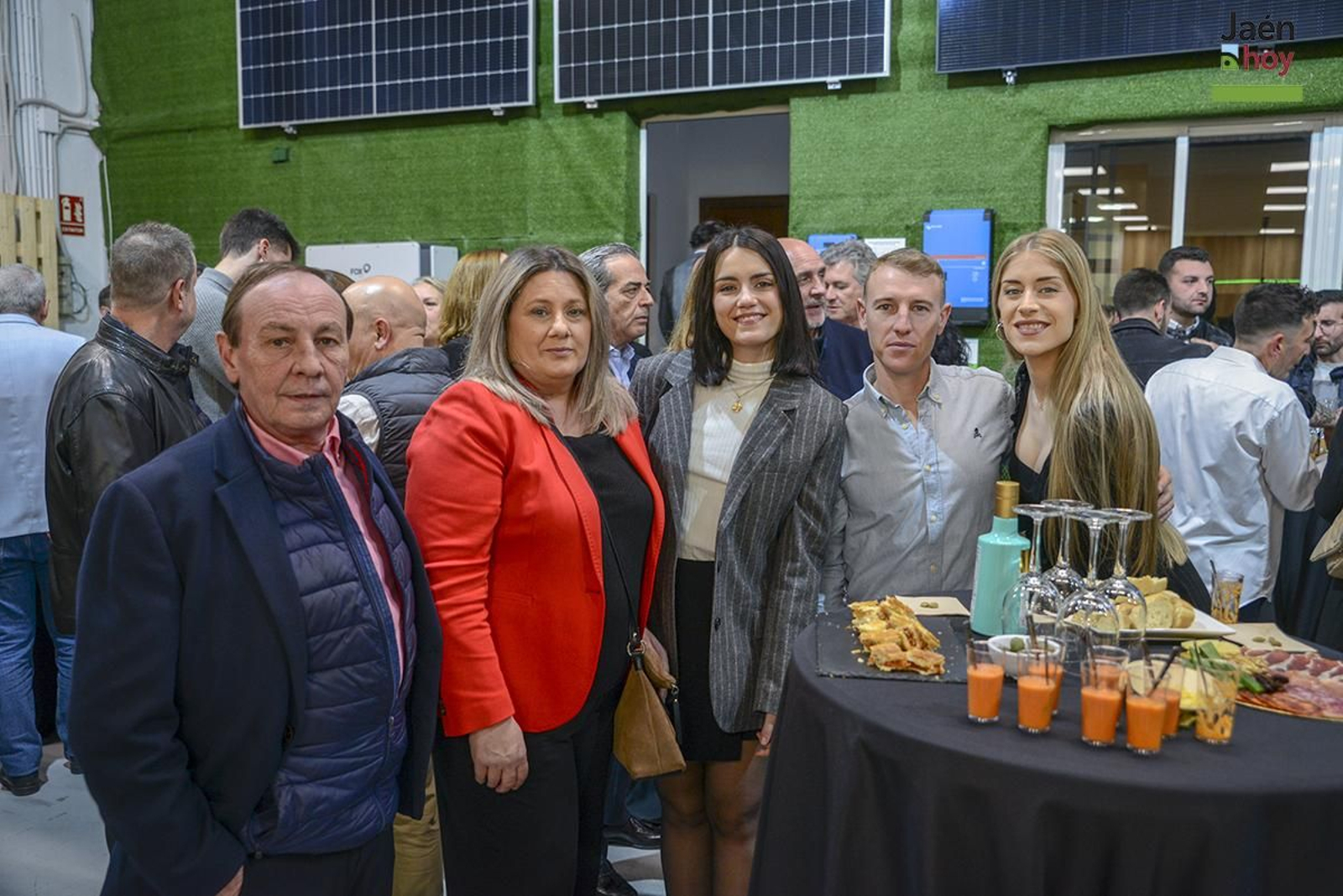 Inauguración de las instalaciones de la empresa Caorza Energy.