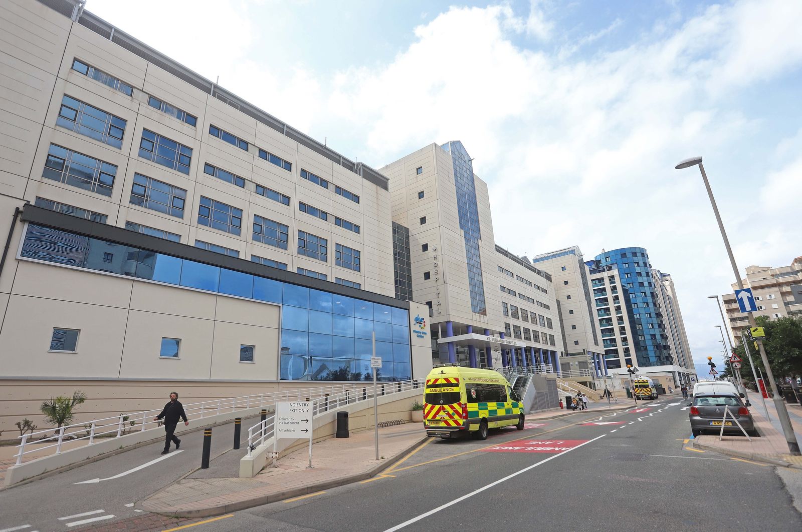 El hospital de San Bernardo, en Gibraltar