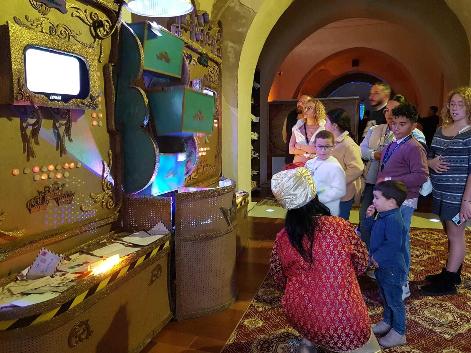 Imágenes de la inauguración de los estancias de los Reyes Magos en San Fernando.