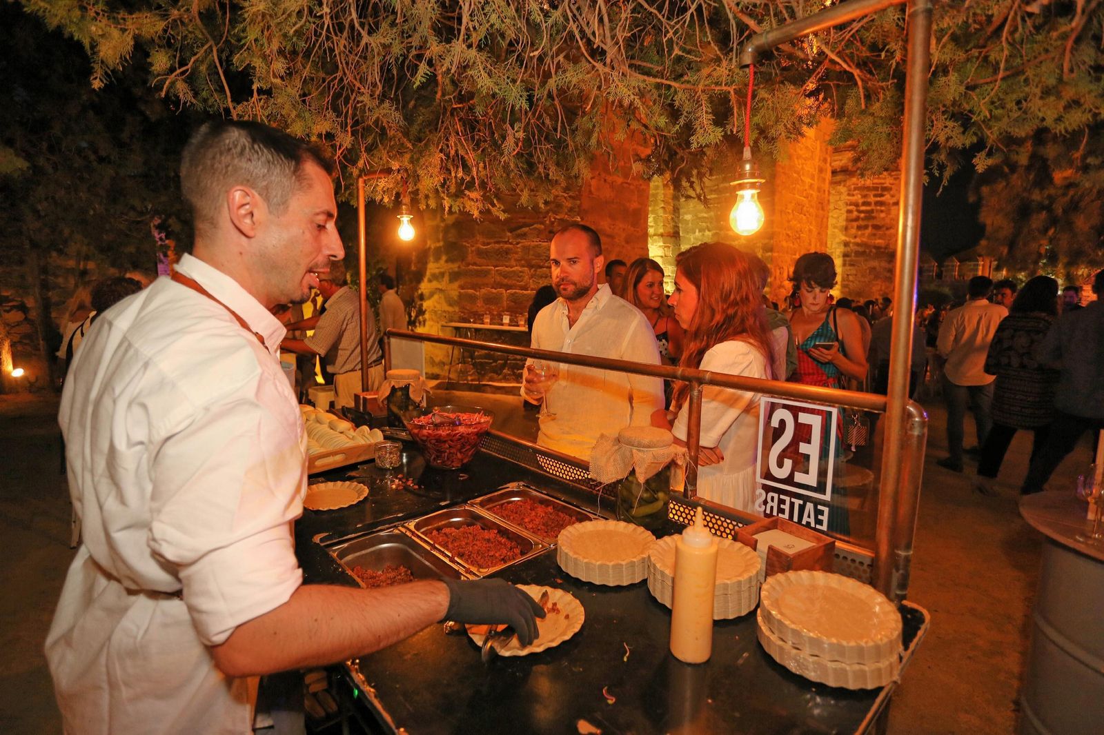 Un momento de la cita en el Castillo de San Marcos.