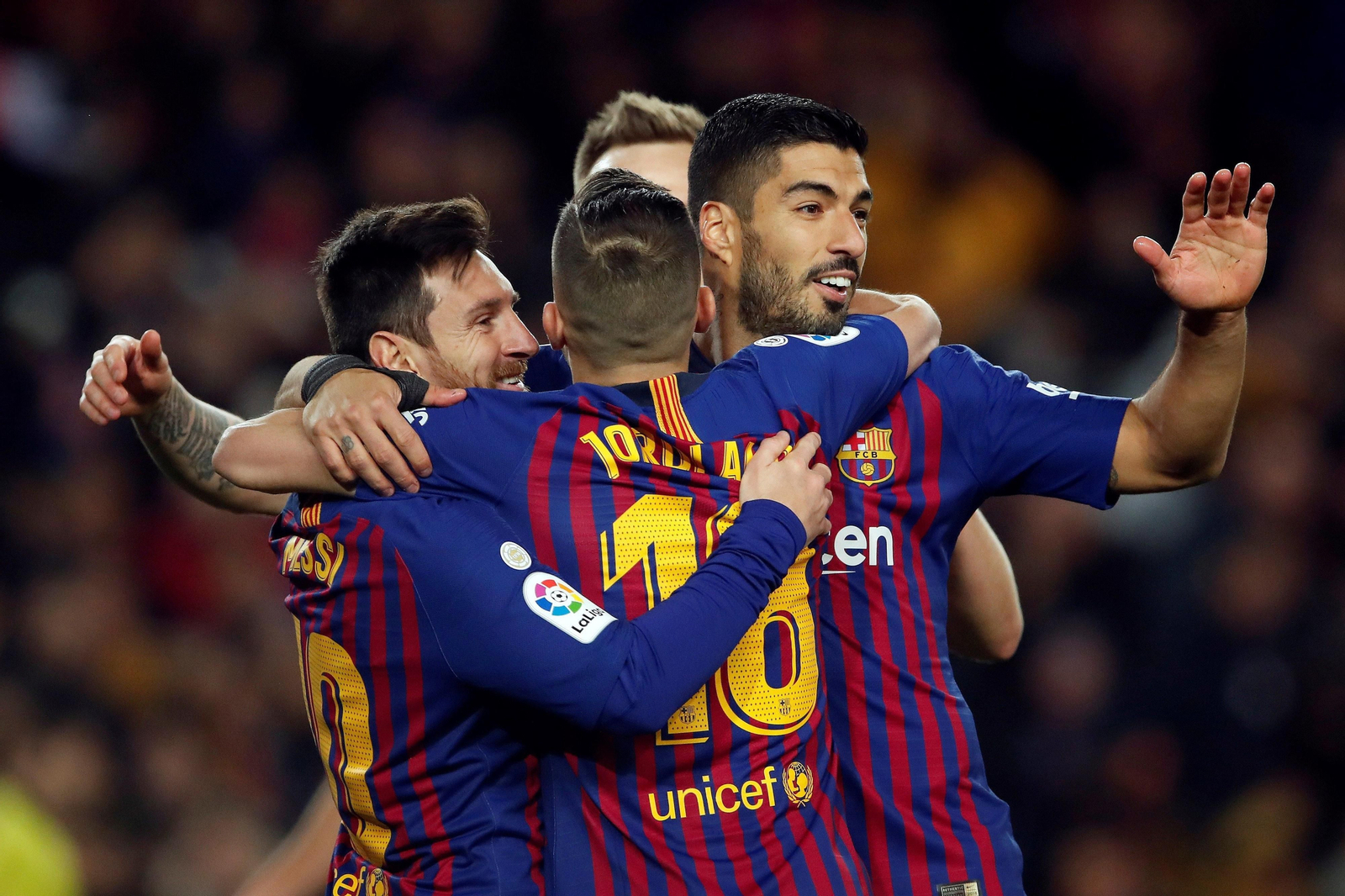El Barcelona-Eibar, en imágenes