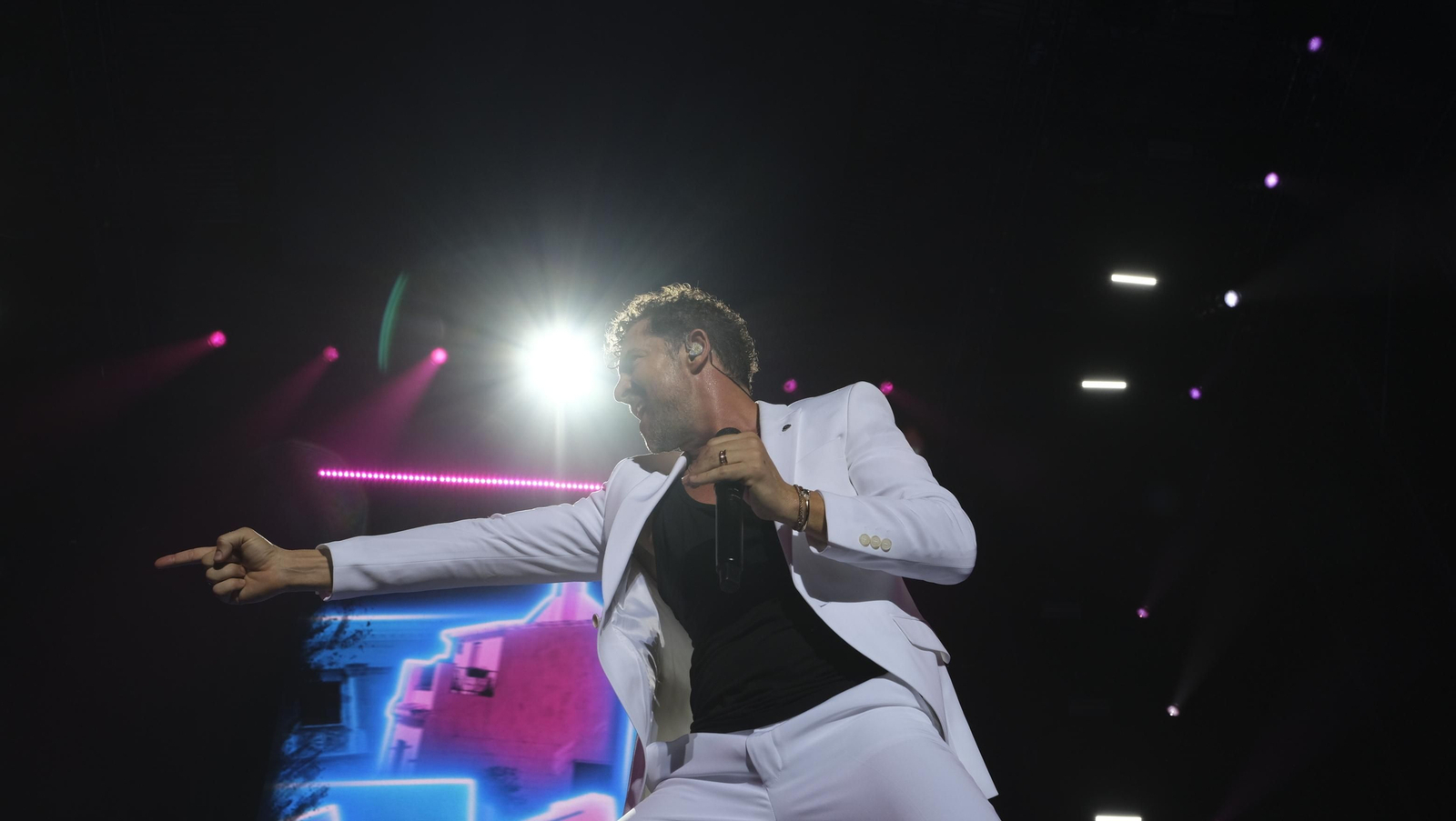 David Bisbal arrasa en su concierto de Roquetas de Mar