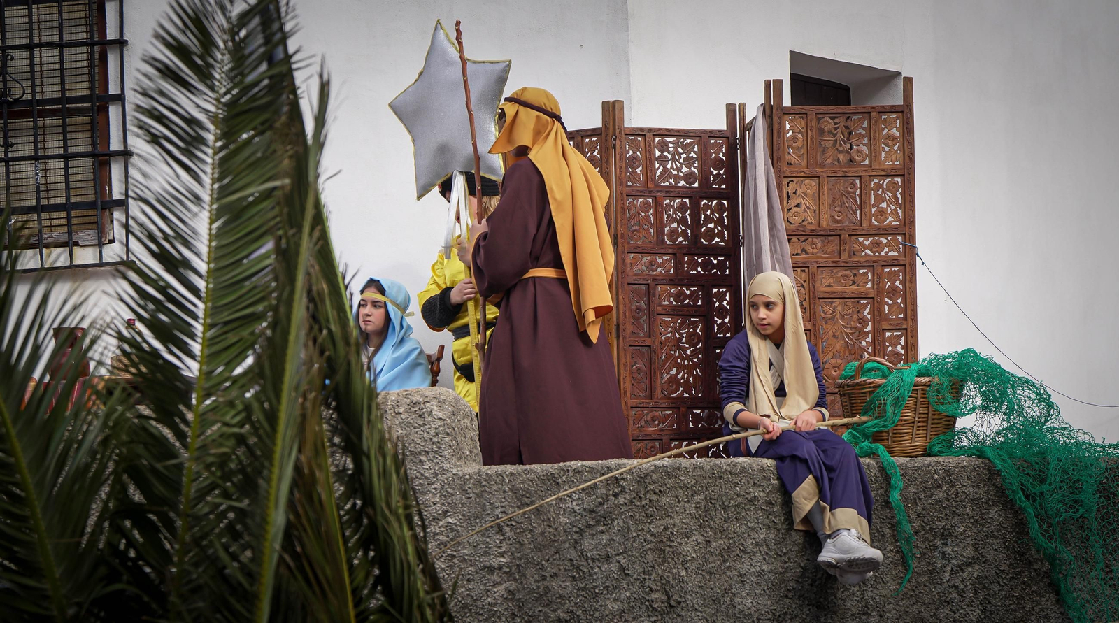 El Belén Viviente de la plaza de San Lucas de Jerez en imágenes