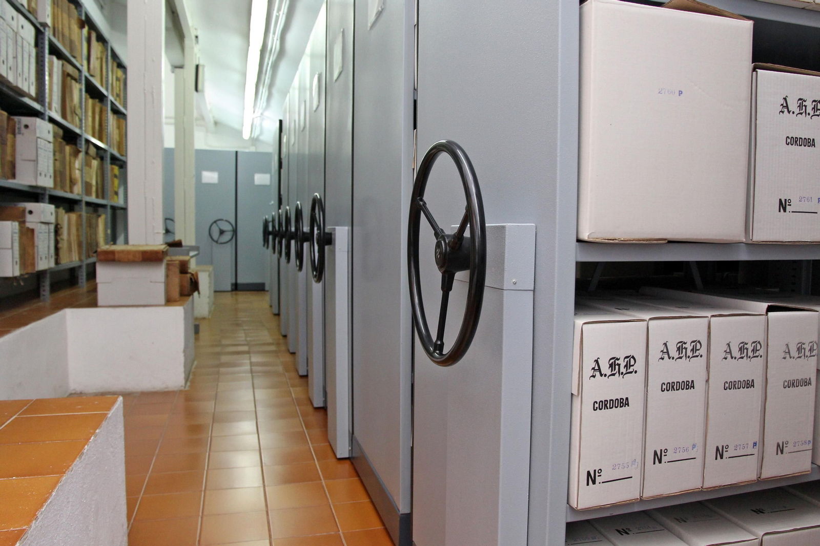 Interior del Archivo Provincial de Córdoba.