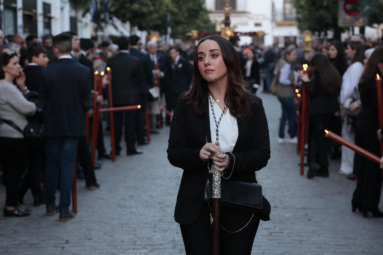 Las imágenes del viacrucis de las cofradías 2024