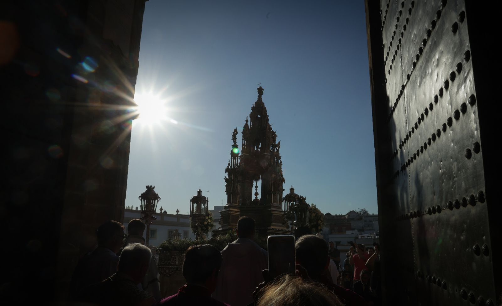 Imágenes de la procesión del Corpus en Jerez