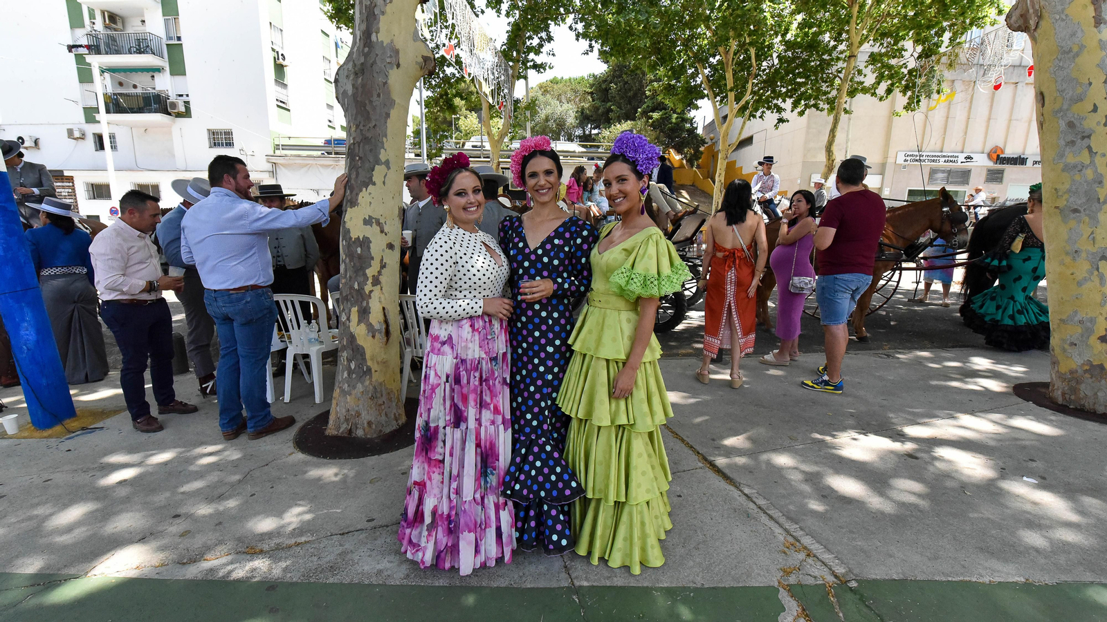 Búscate en las fotos del sábado en la Feria Real de Algeciras
