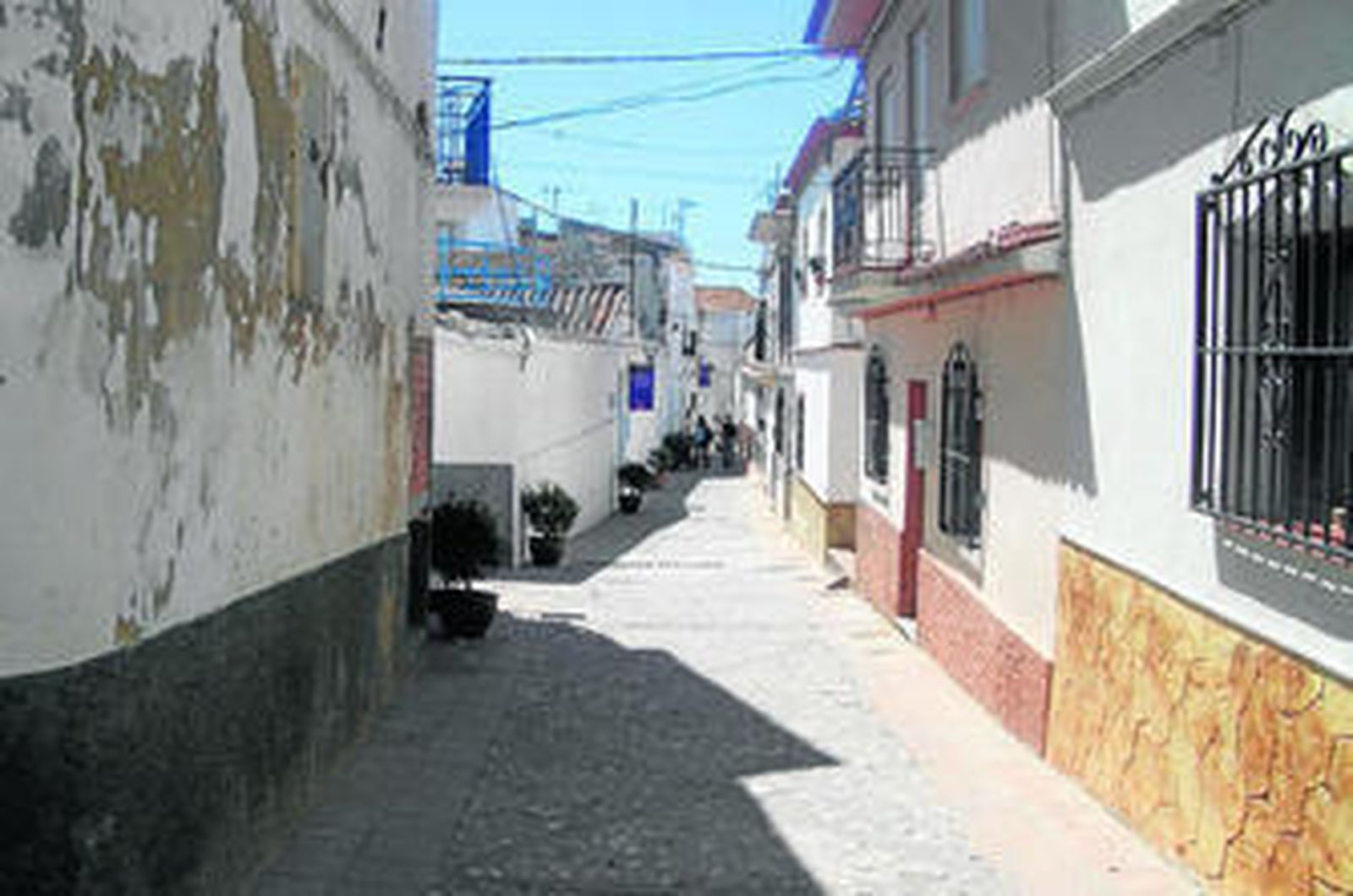 Vista del barrio de La Villa en Vélez Málaga.